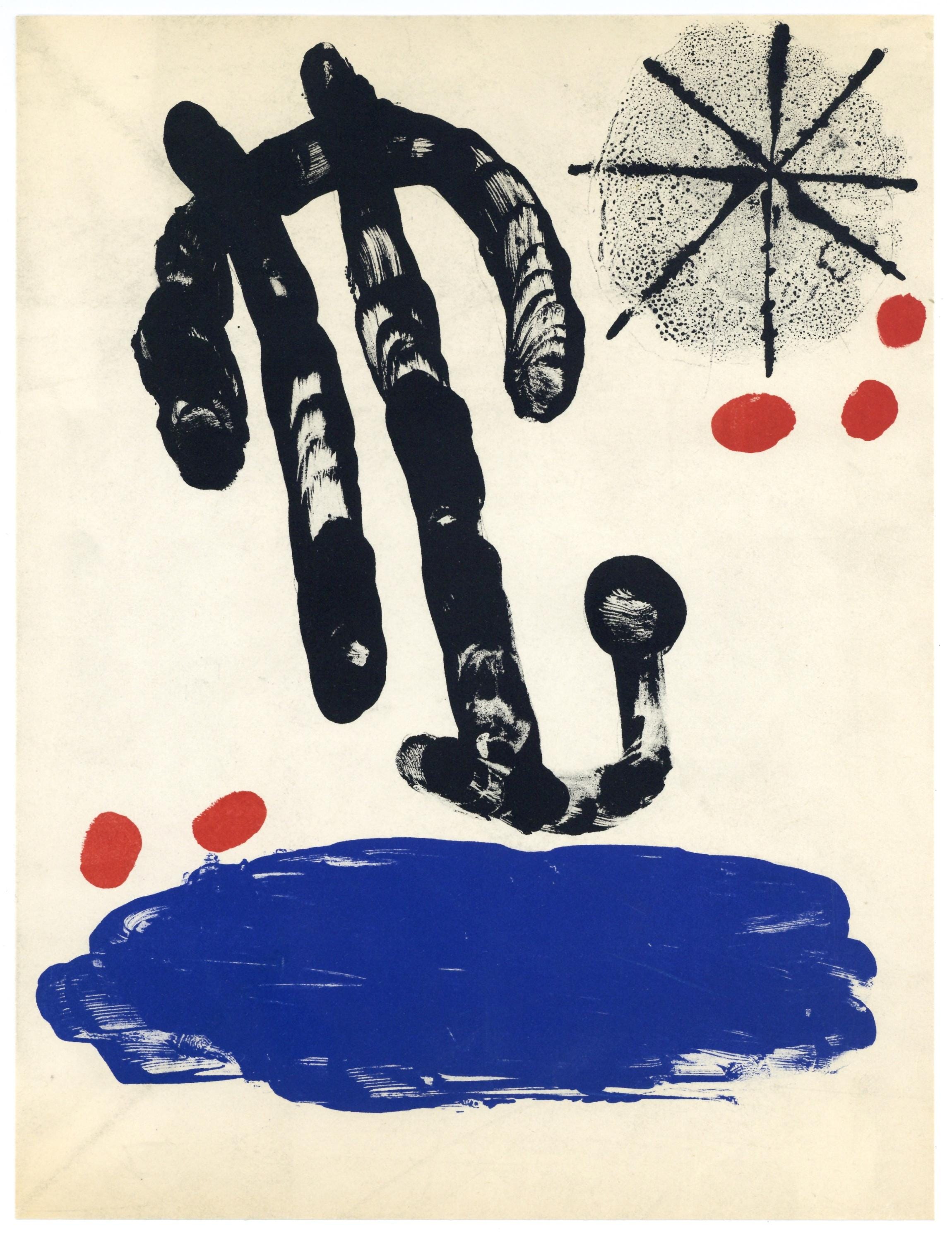 Joan Miró, Composition (Mourlot 206), Miró, Recent Paintings, Limited Edition Lithograph