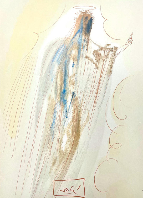 Salvador Dali, Paradies XXX (Field 189-200; Michler/Löpsinger 1039-1138), Die Göttliche Komödie, Signed, Limited Edition Woodcut