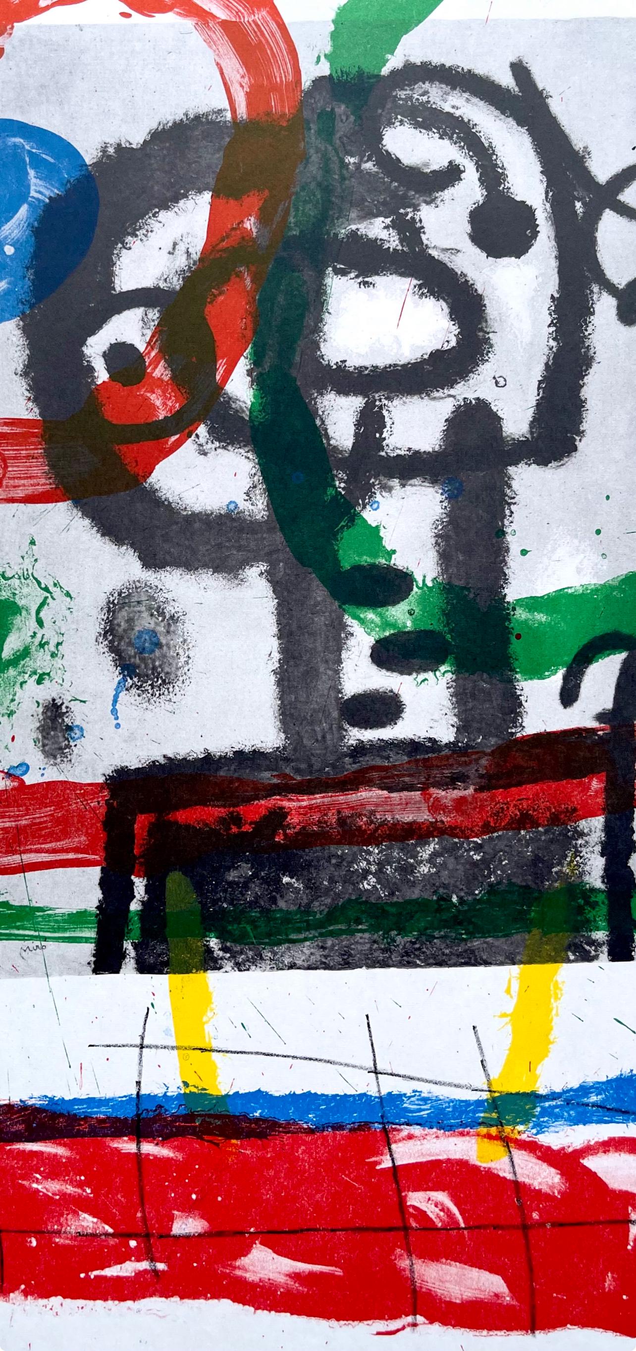 Joan Miró, Composition (Cramer 102; Mourlot 428-449), Derrière le miroir, Limited Edition Lithograph