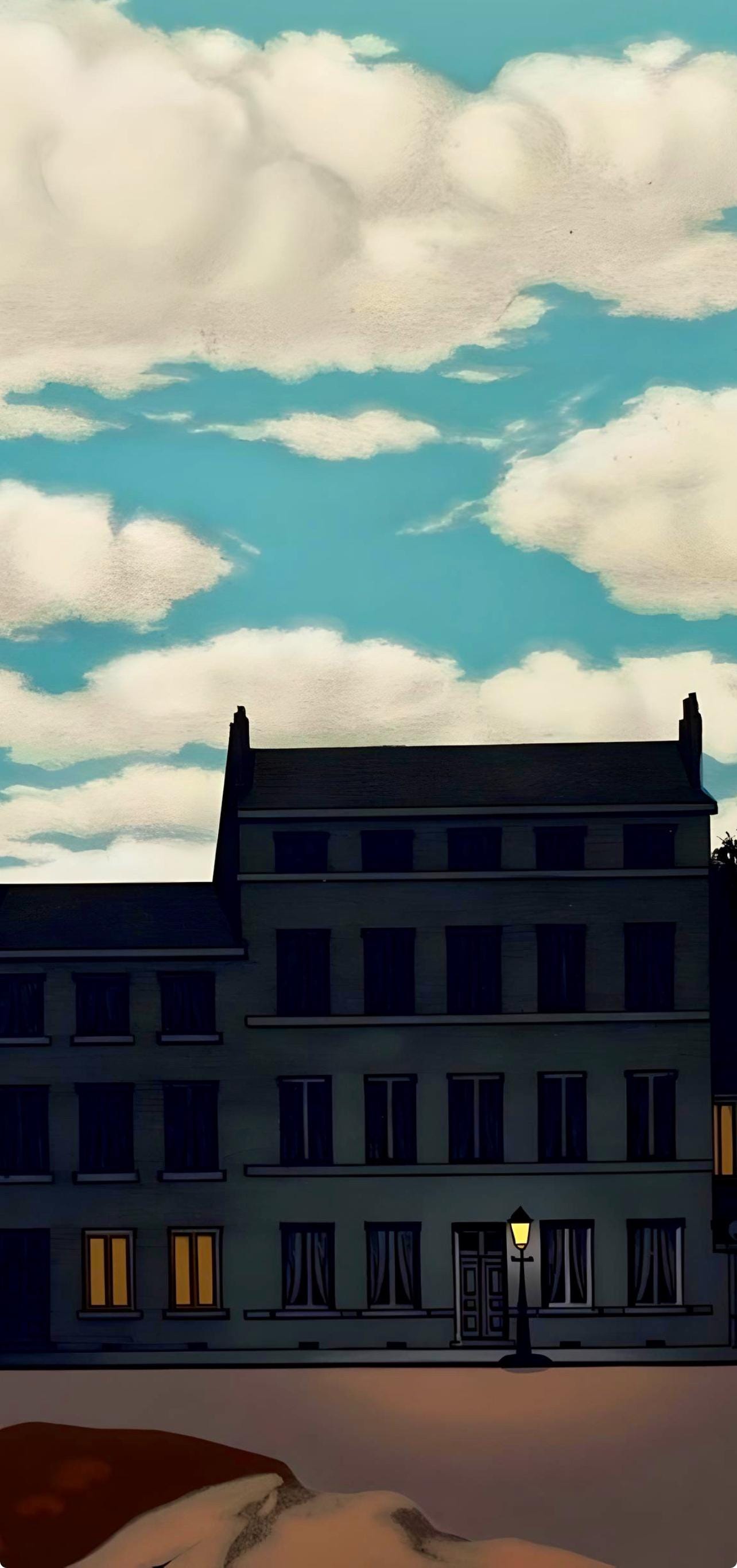 René Magritte, Les Grands Oiseaux sont Ceux de L'Ile au Trésor, Les Enfants Trouvés de Magritte, Limited Edition Lithograph