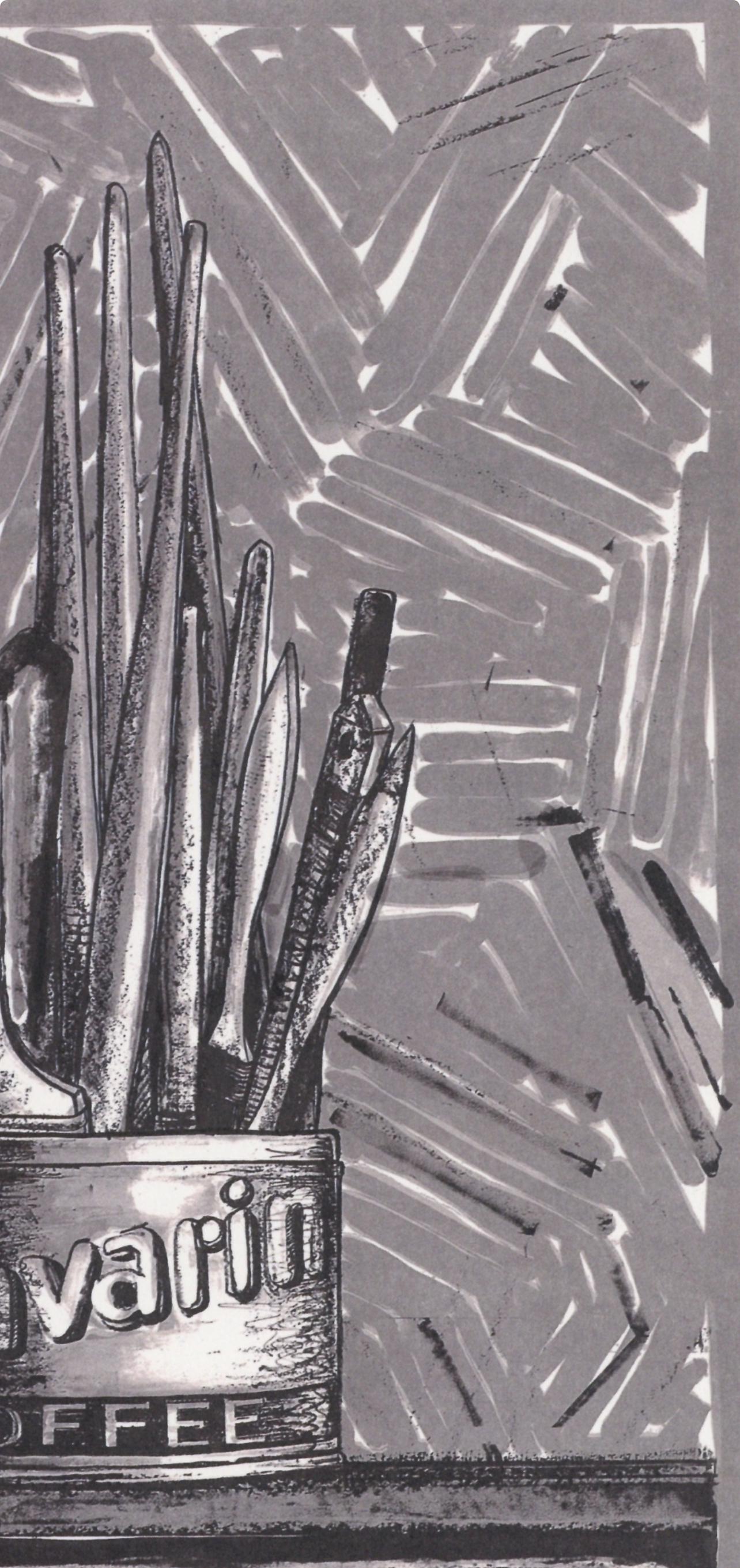 Jasper Johns, Composition, Jasper Johns, 17 Monotypes, Limited Edition Héliogravure