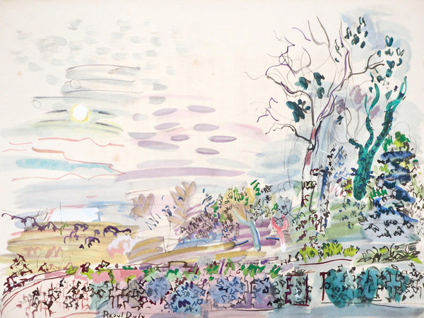 Raoul Dufy, Composition, Eaux-de-vie, Esprit de la fleur et du fruit, Limited Edition Lithograph