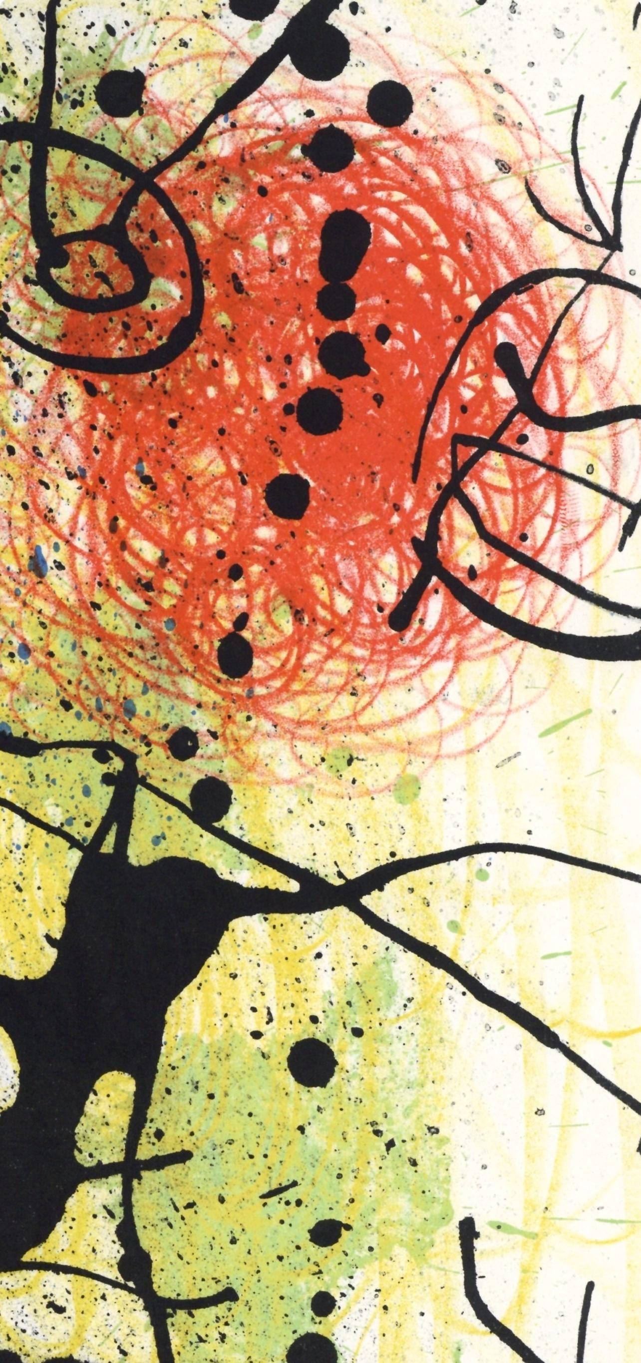 Joan Miró, Composition (Mourlot 457), Derrière le miroir, Limited Edition Lithograph