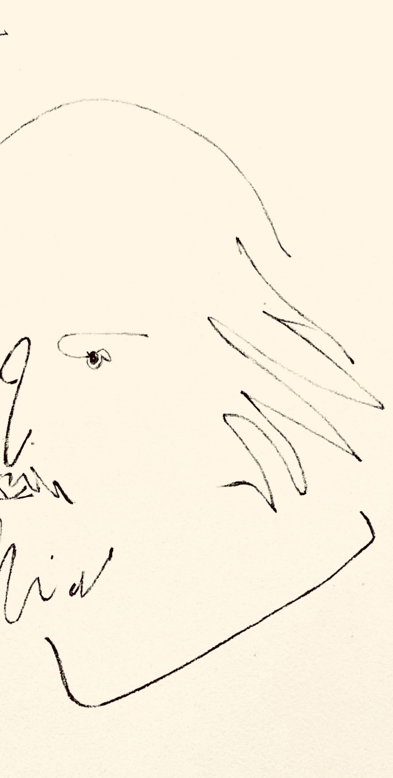Pablo Picasso, Shakespeare XII (Bloch 1197), Picasso-Aragon Shakespeare, Limited Edition Lithograph