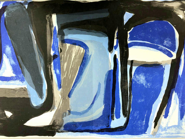 Geer Van Velde, Composition, Derrière le miroir, Limited Edition Lithograph