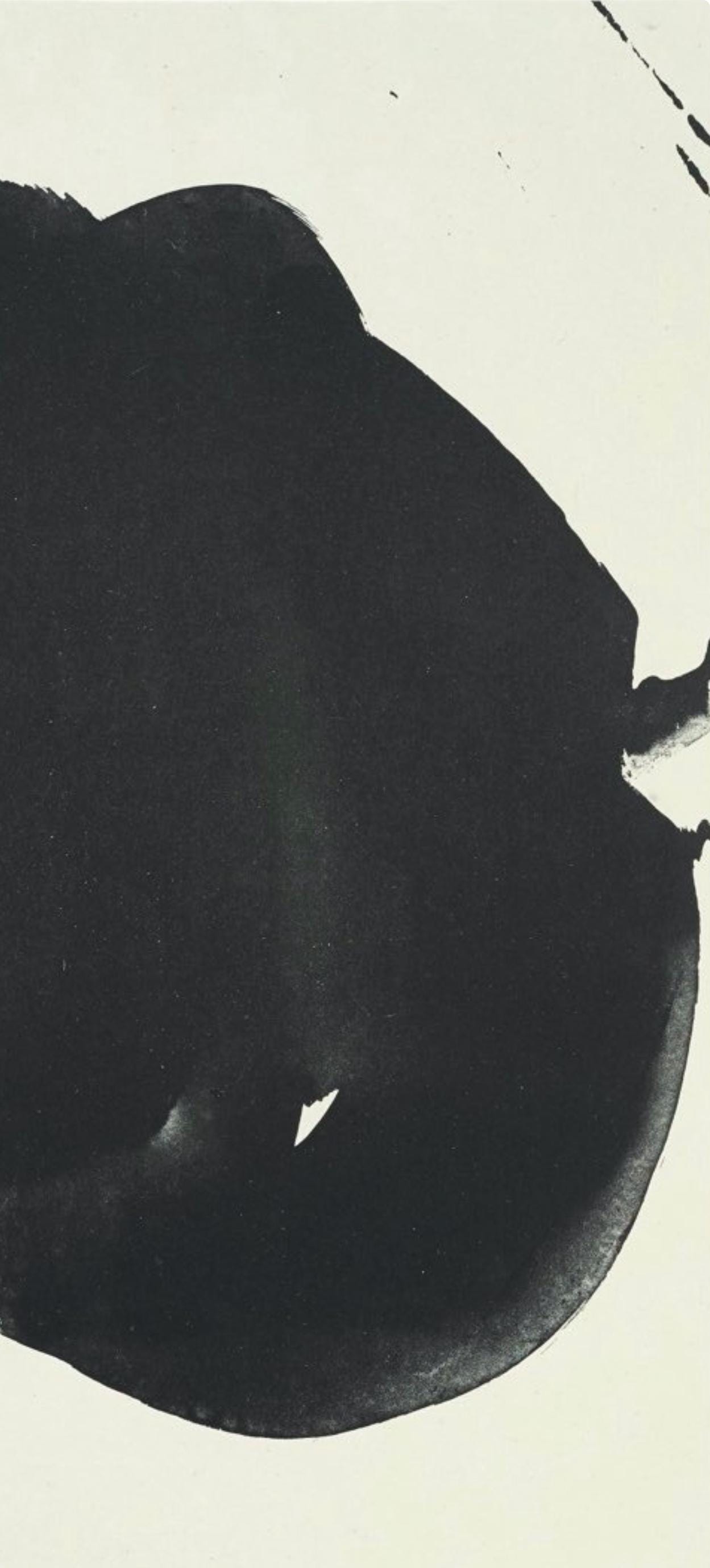 Robert Motherwell, Nocturne II (Belknap 354-380; Engberg/Banach 415-441), Three Poems, Limited Edition Lithograph