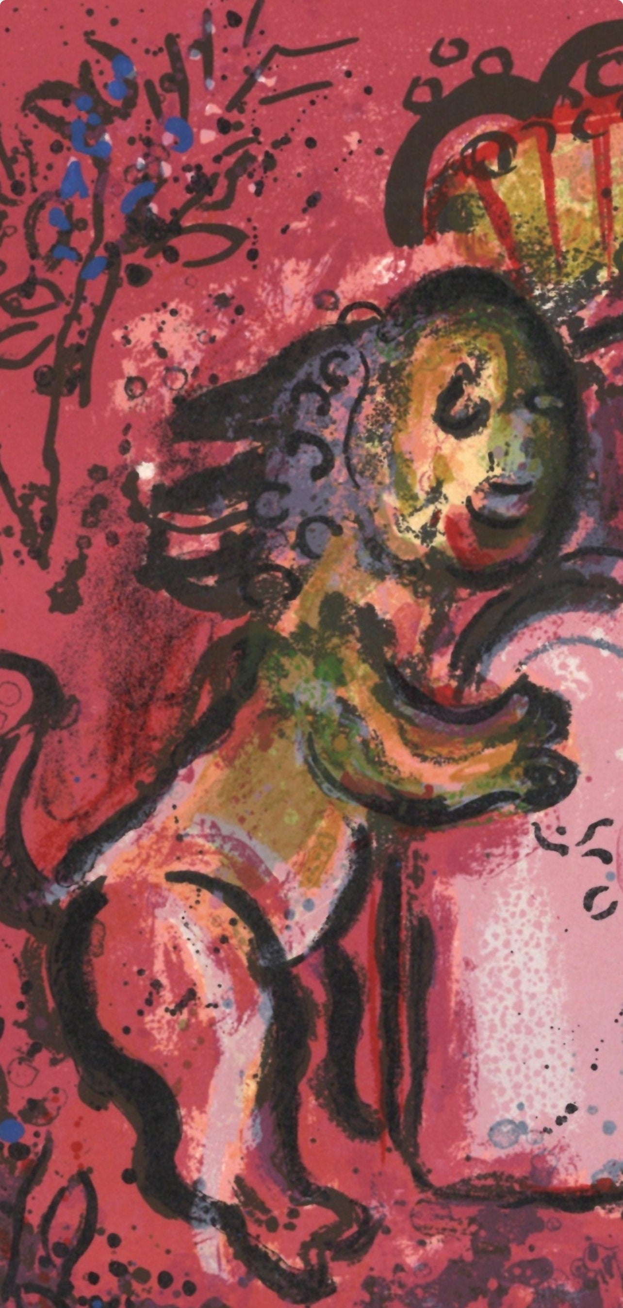 Marc Chagall, Tablets of Law (Mourlot 365; Cramer 49), Limited Edition Lithograph