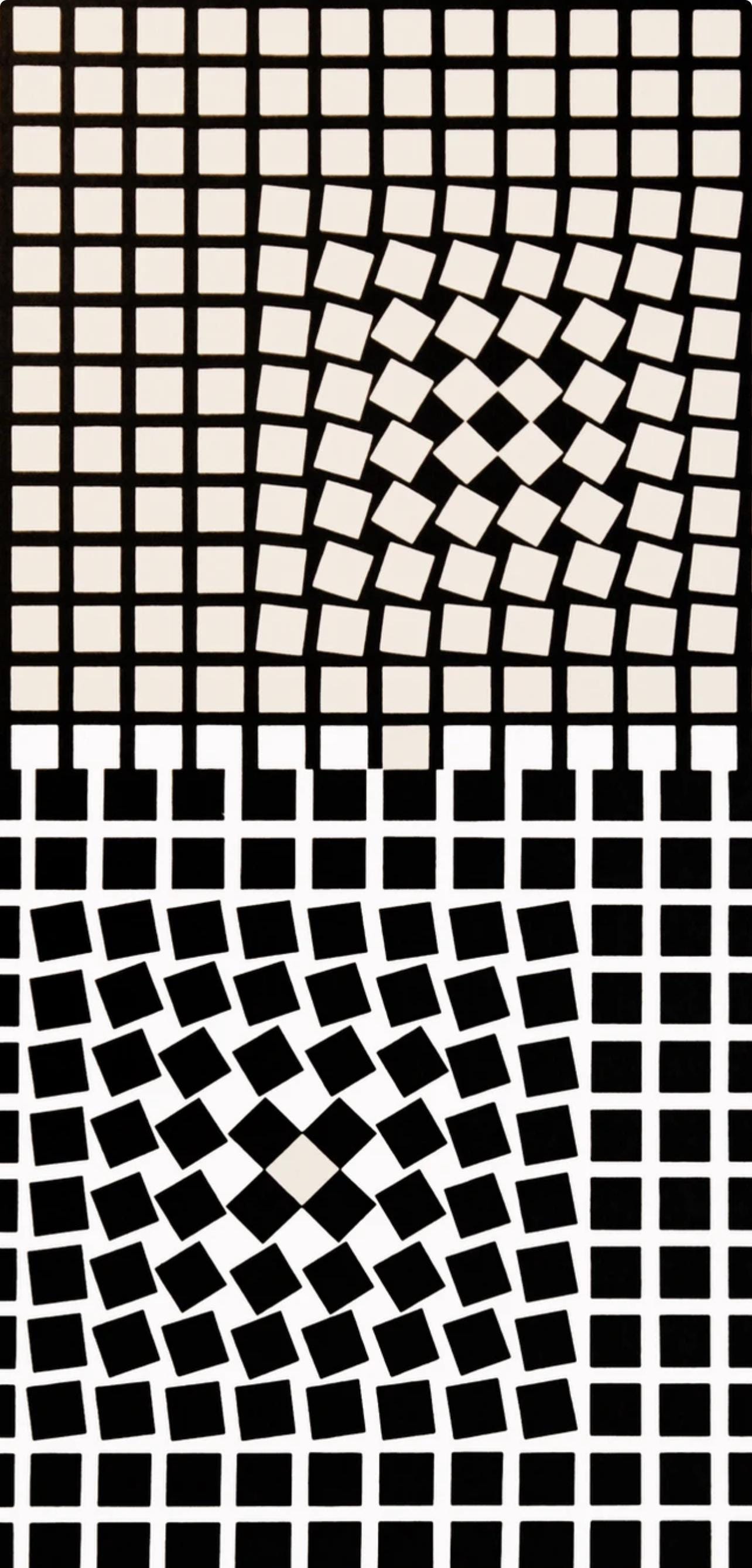 Victor Vasarely, Composition, Corpusculaires, Limited Edition Héliogravure