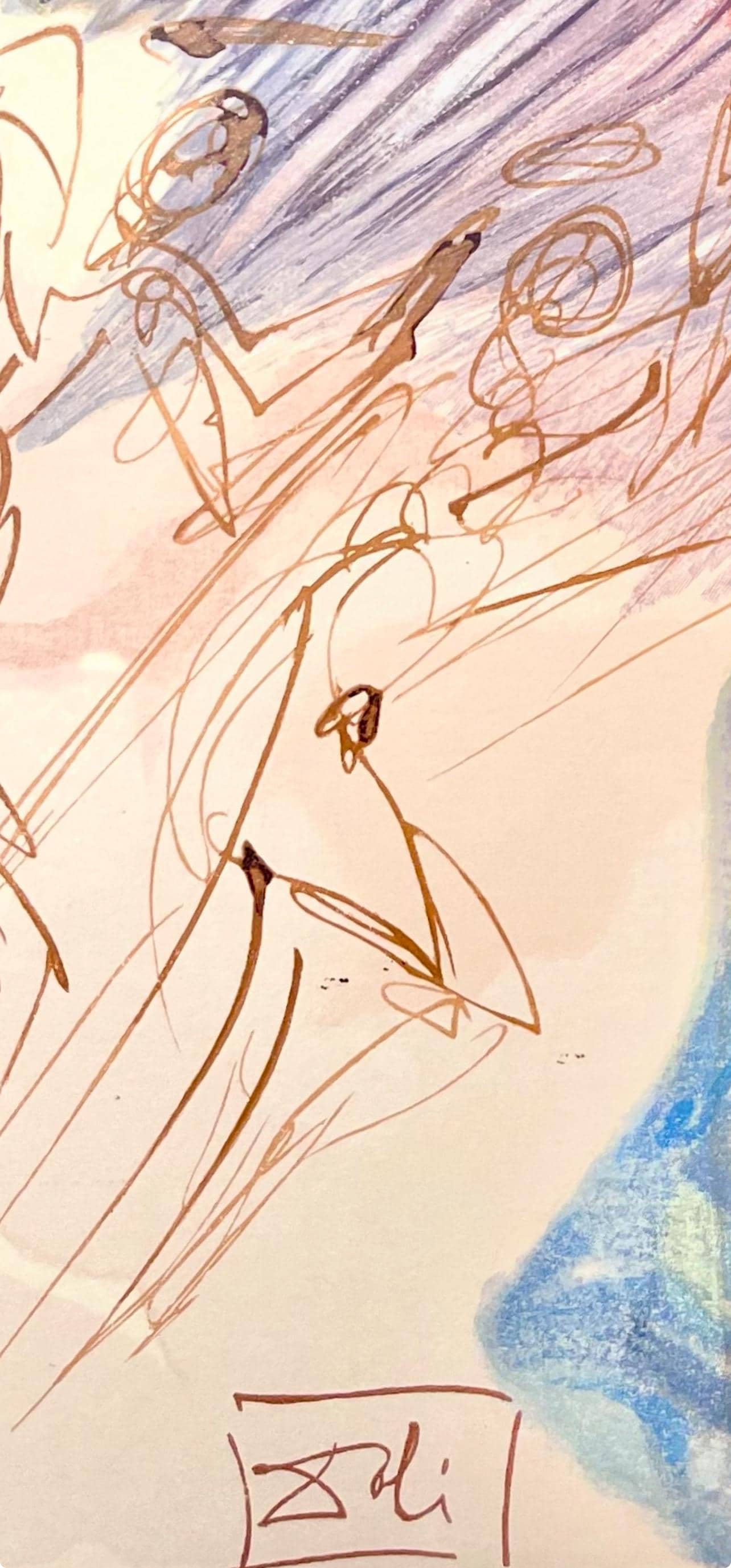 Salvador Dali, Paradies XX (Field 189-200; Michler/Löpsinger 1039-1138), Die Göttliche Komödie, Signed, Limited Edition Woodcut