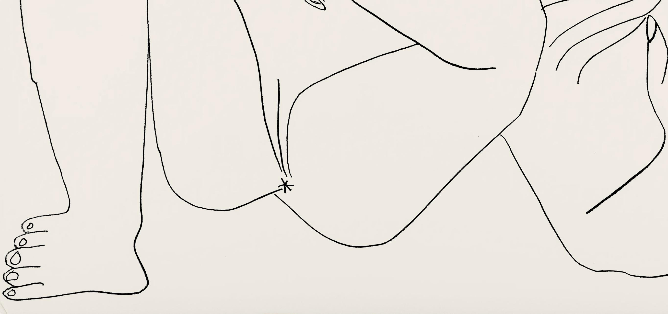 Pablo Picasso, Composition (Orozco 193-204), Au Baiser D'Avignon, Limited Edition Lithograph