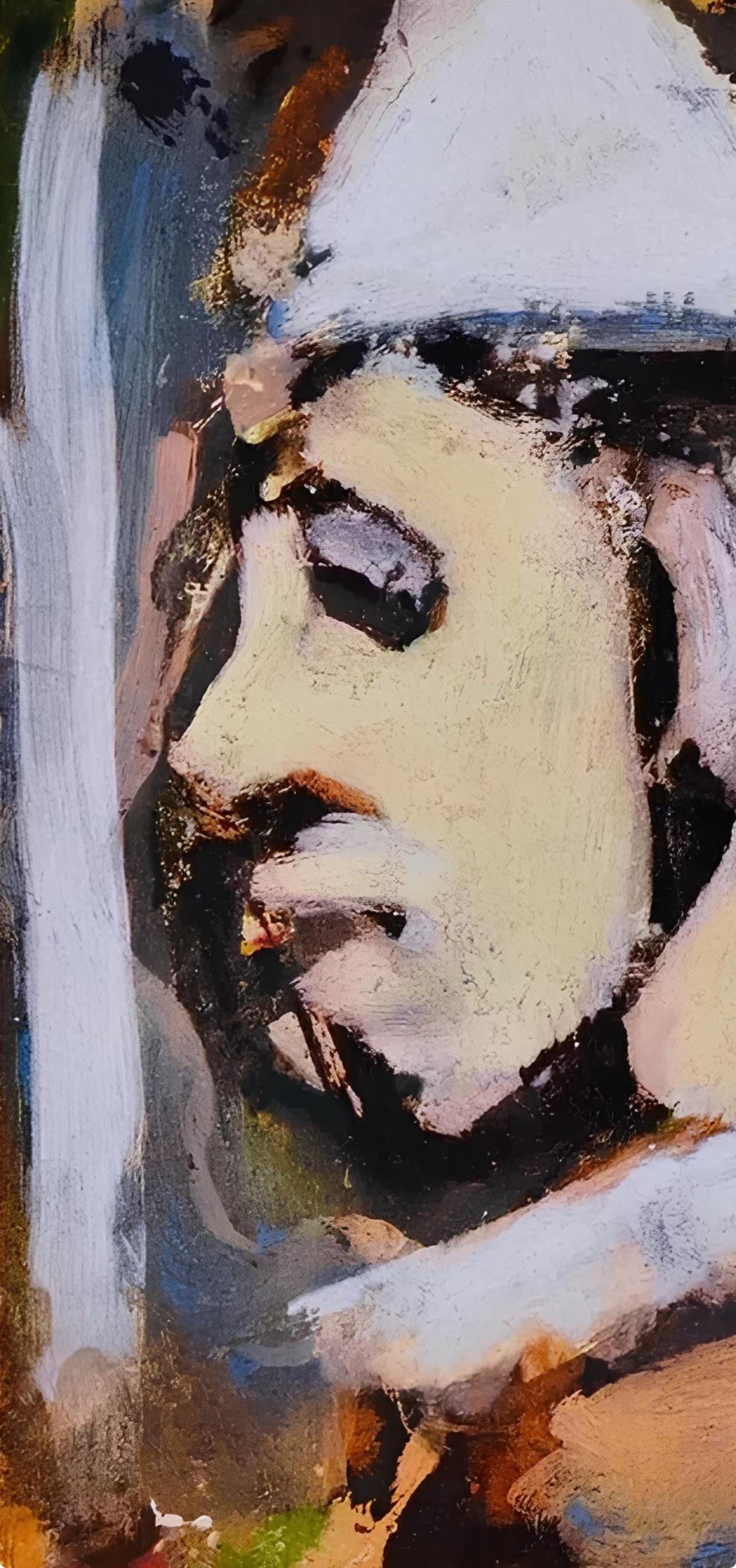 Georges Rouault, Composition, Visages, dix études de l'Atelier reproduites en fac-similés, Limited Edition Lithograph