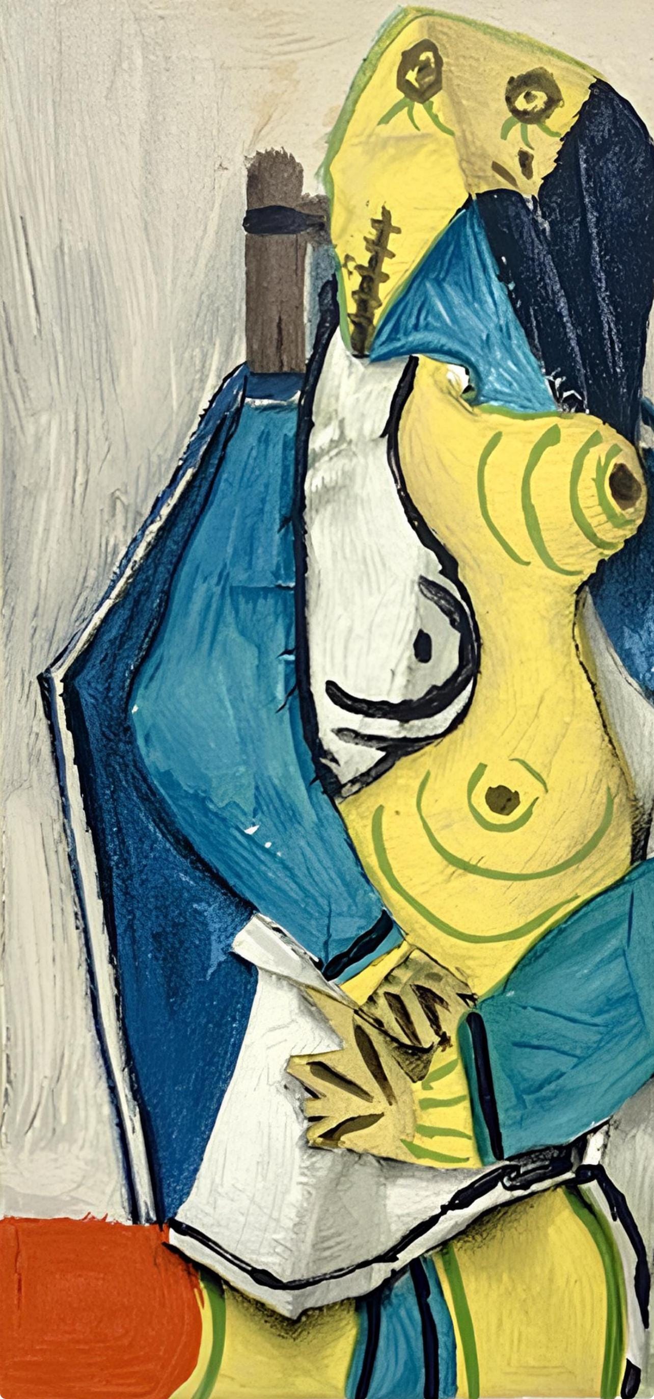 Pablo Picasso, Composition (Cramer 88), Dans l'Atelier de Picasso, Limited Edition Lithograph