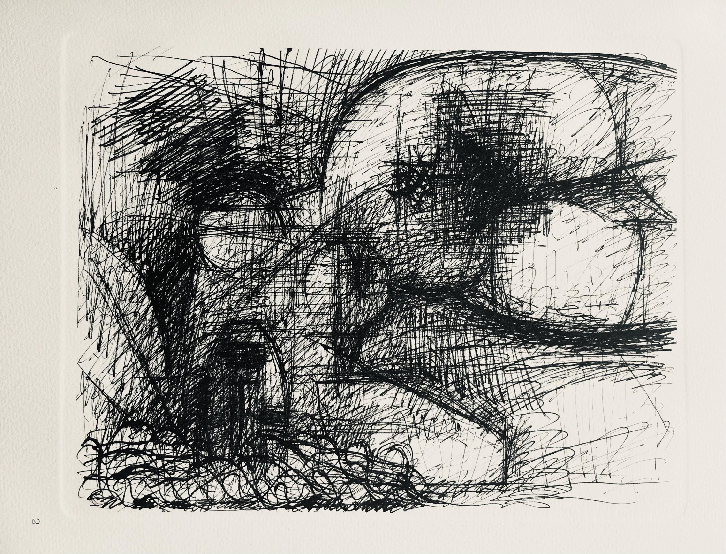 Marcel Gromaire, Composition, Gromaire, Limited Edition Lithograph