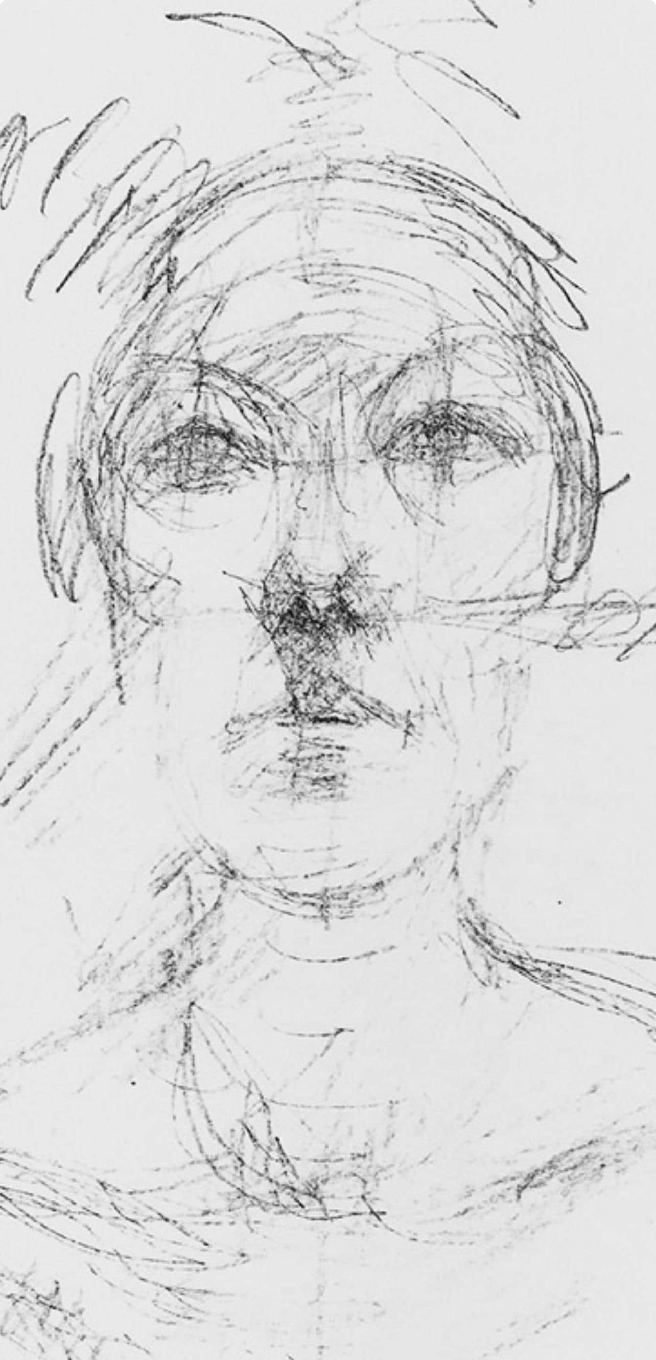 Alberto Giacometti, Composition, Derrière le miroir, Limited Edition Lithograph