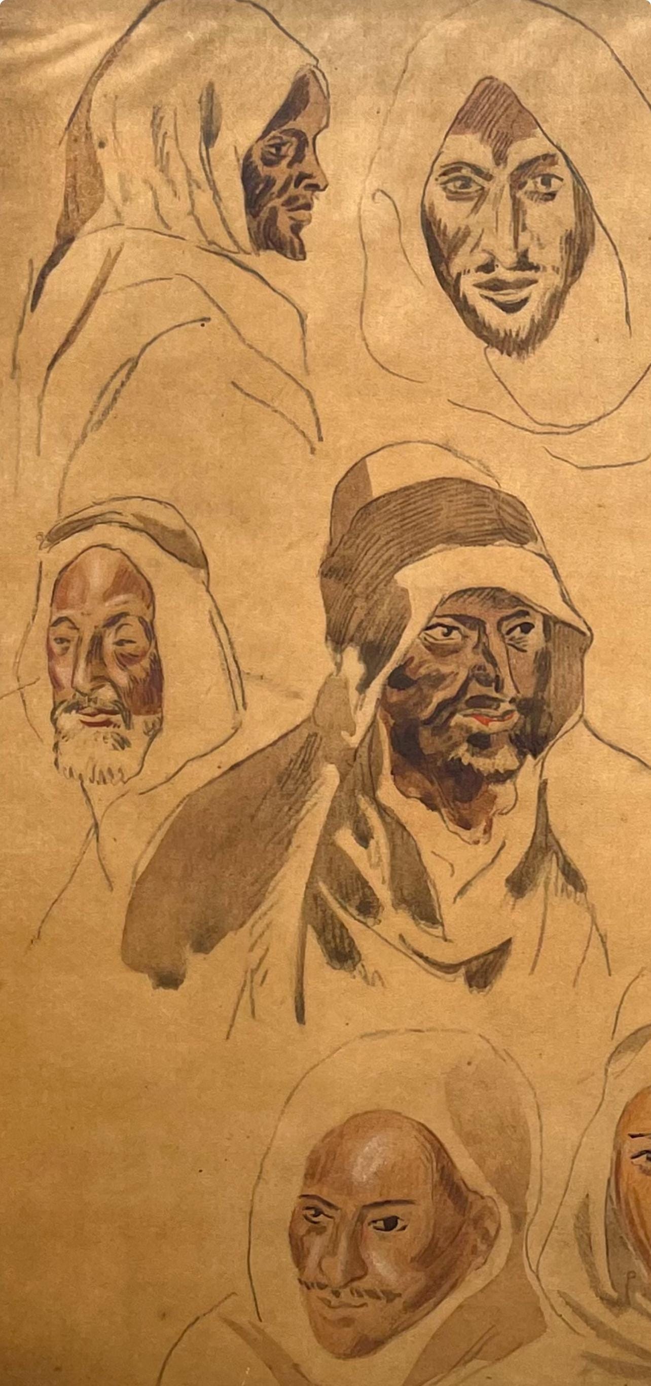 Eugène Delacroix, Composition, Trente et un Dessins et Aquarelles du Maroc, Limited Edition Lithograph
