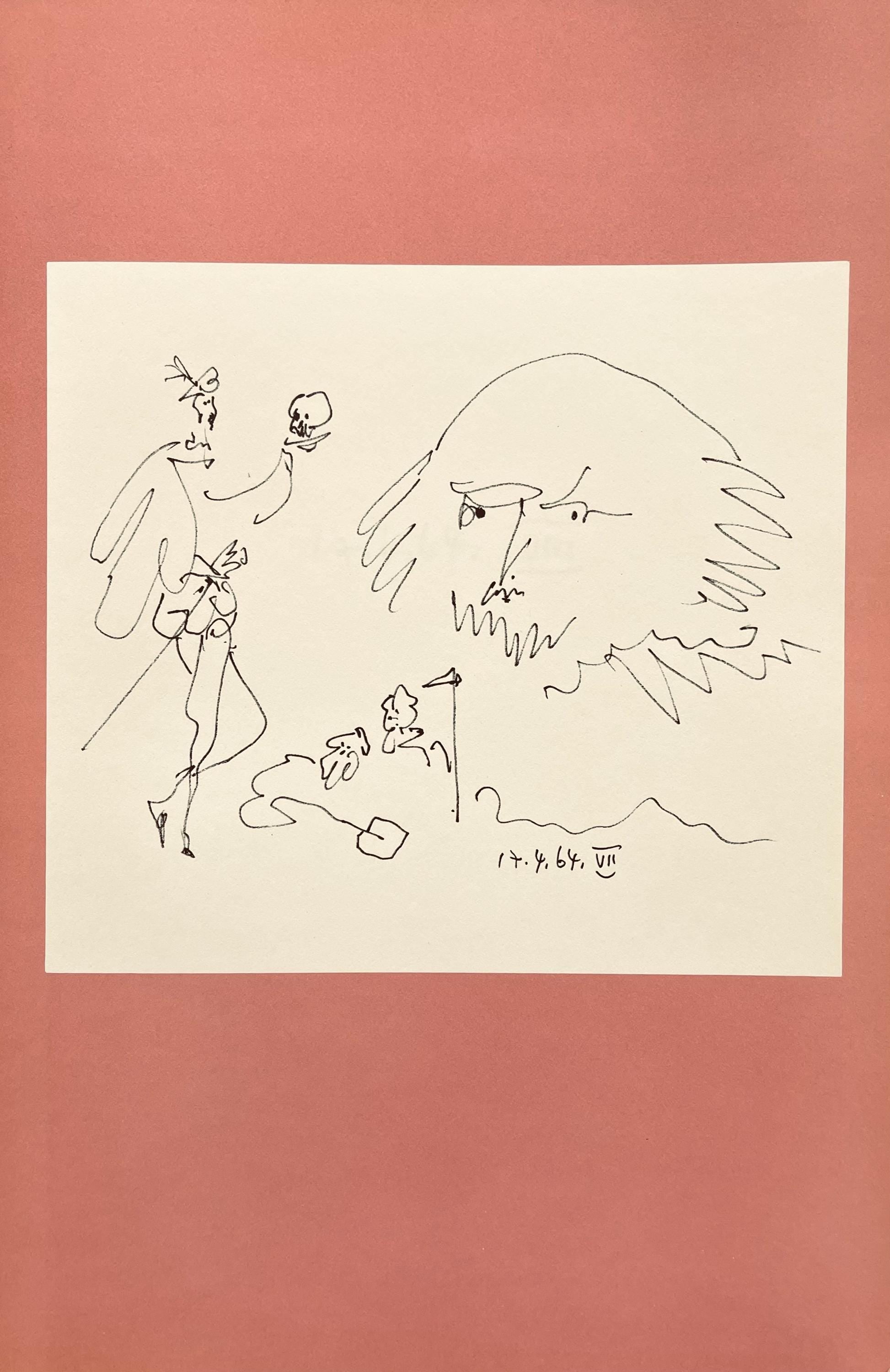 Pablo Picasso, Shakespeare VII (Bloch 1197), Picasso-Aragon Shakespeare, Limited Edition Lithograph