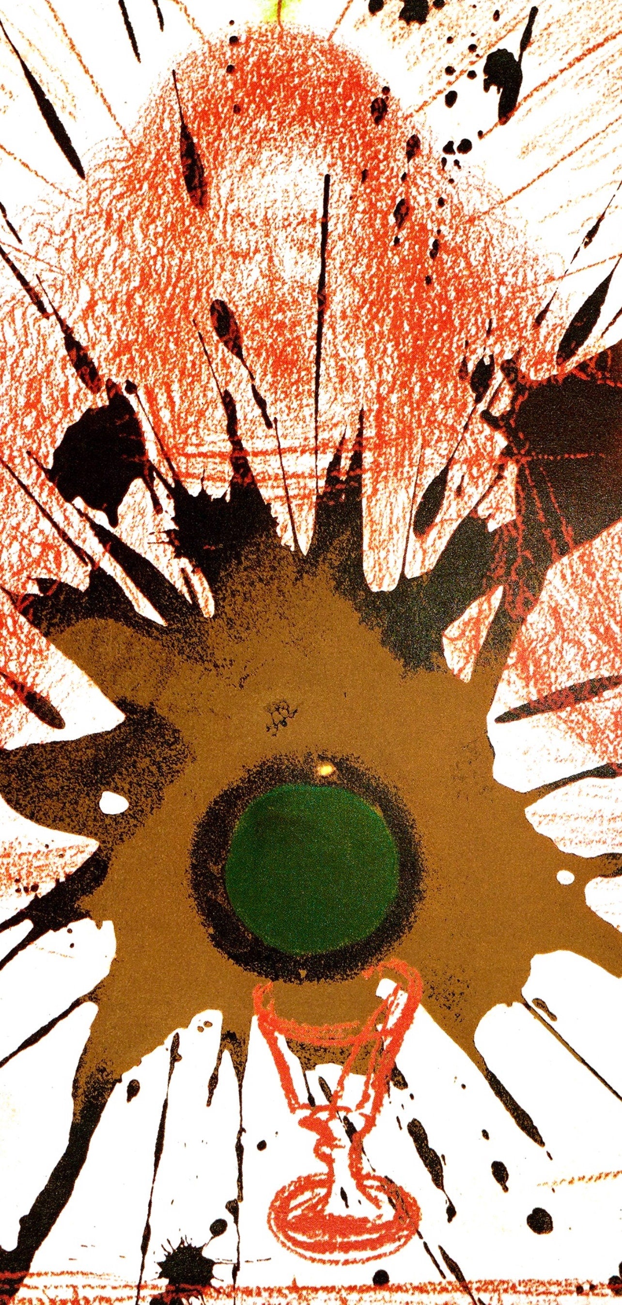 Salvador Dali, Composition (Michler/Löpsinger 1600; Field 69-3), Biblia Sacra, Limited Edition Lithograph