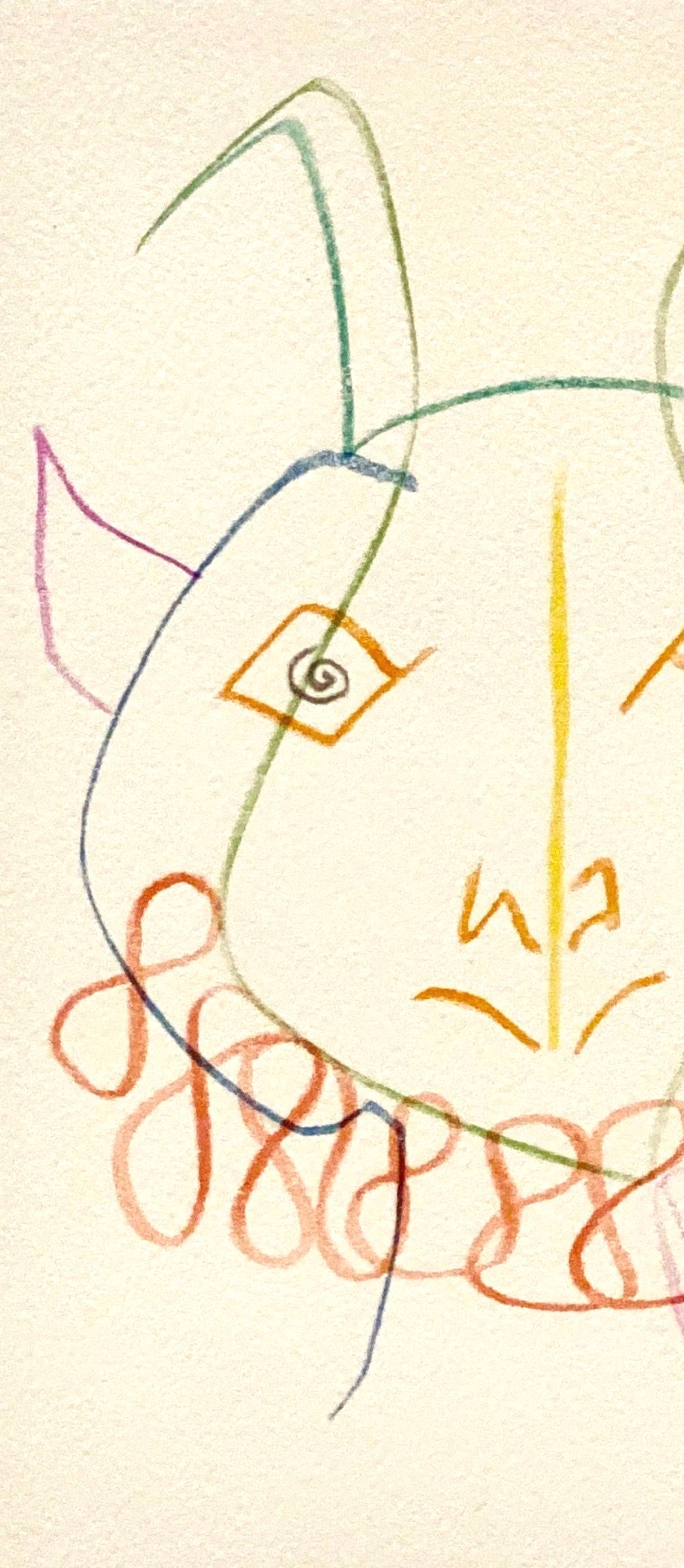 Pablo Picasso, Composition (Cramer 88), Dans l'Atelier de Picasso, Limited Edition Lithograph