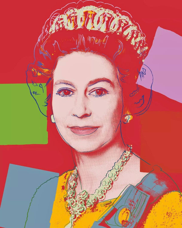 Andy Warhol, Queen Elizabeth II, nº334, Official Limited Edition, Sunday B. Morning, Silkscreen