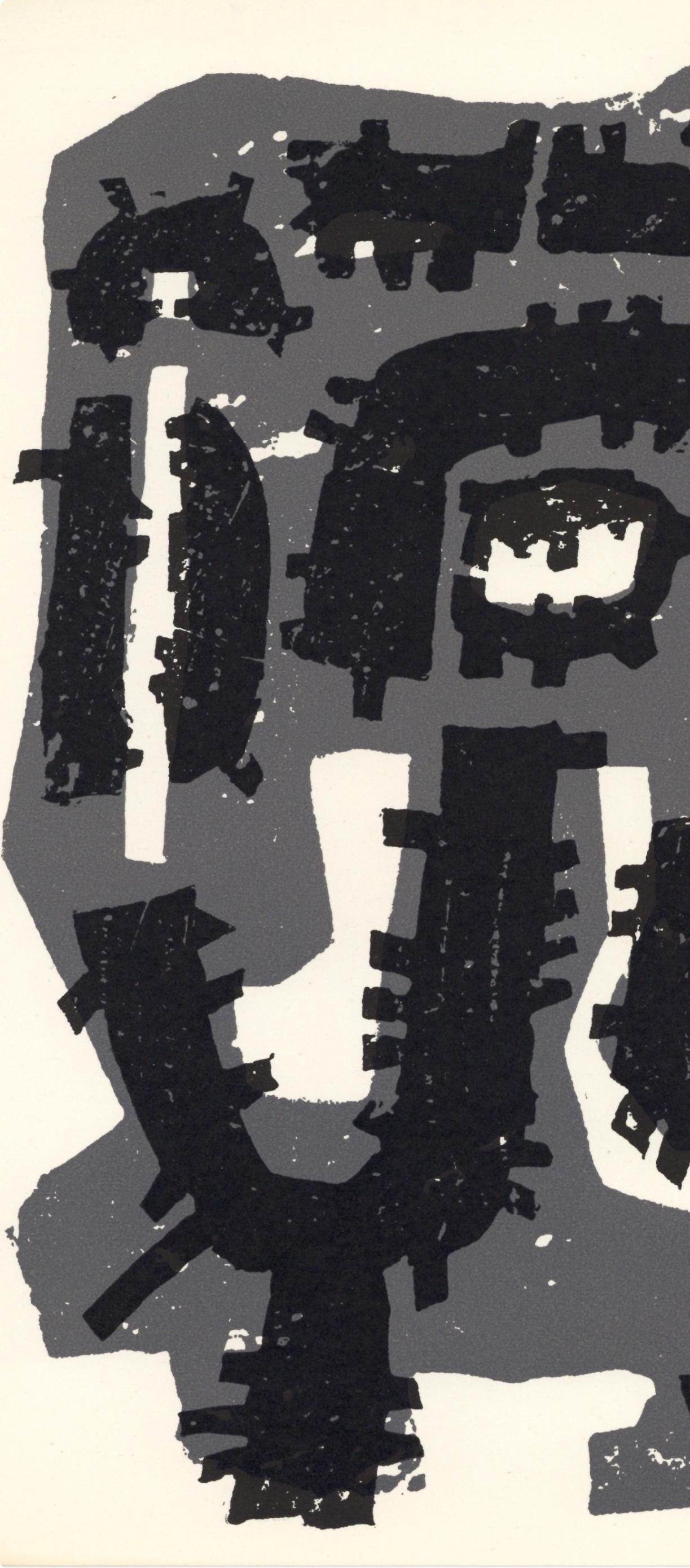 Raoul Ubac, Composition, XXe siècle, Limited Edition Lithograph
