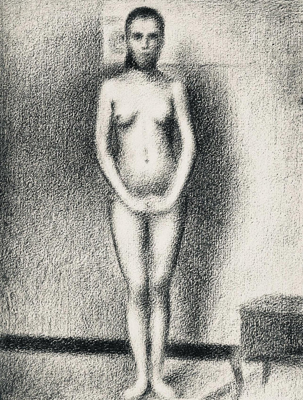 Georges Seurat, La poseuse debout, Seurat, Limited Edition Lithograph