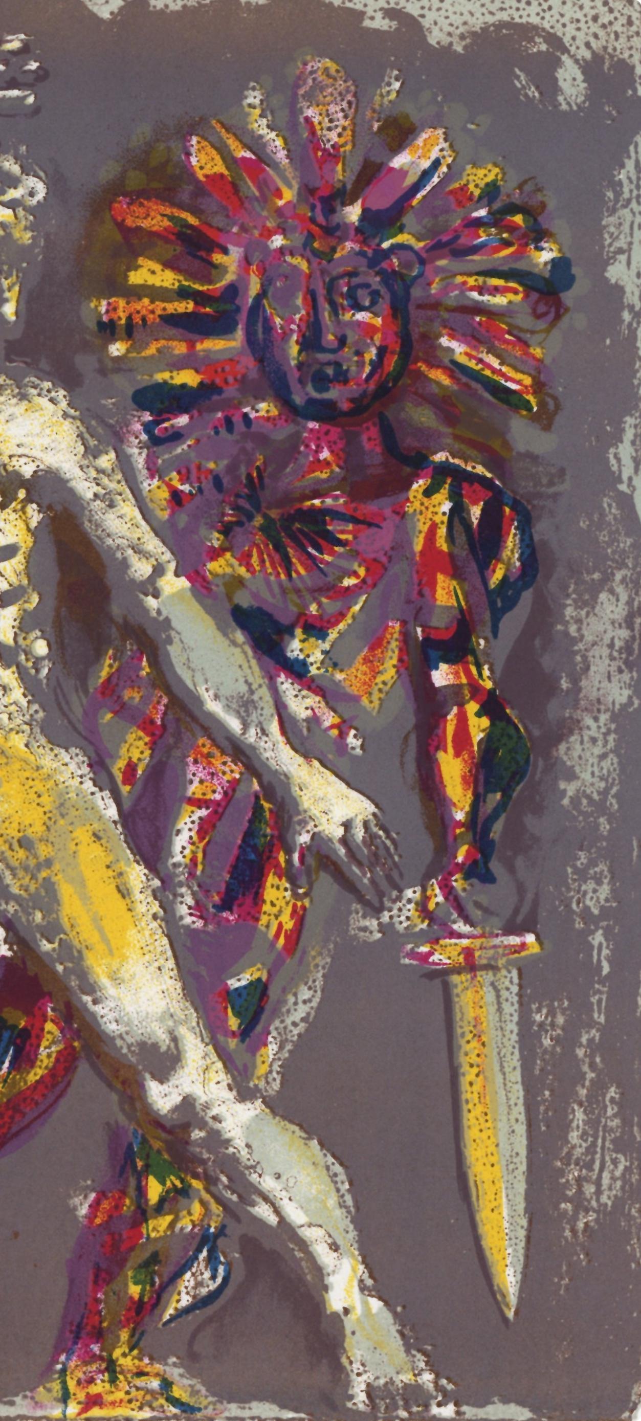 Walter Spitzer, Composition, L'Odyssée, Limited Edition Lithograph
