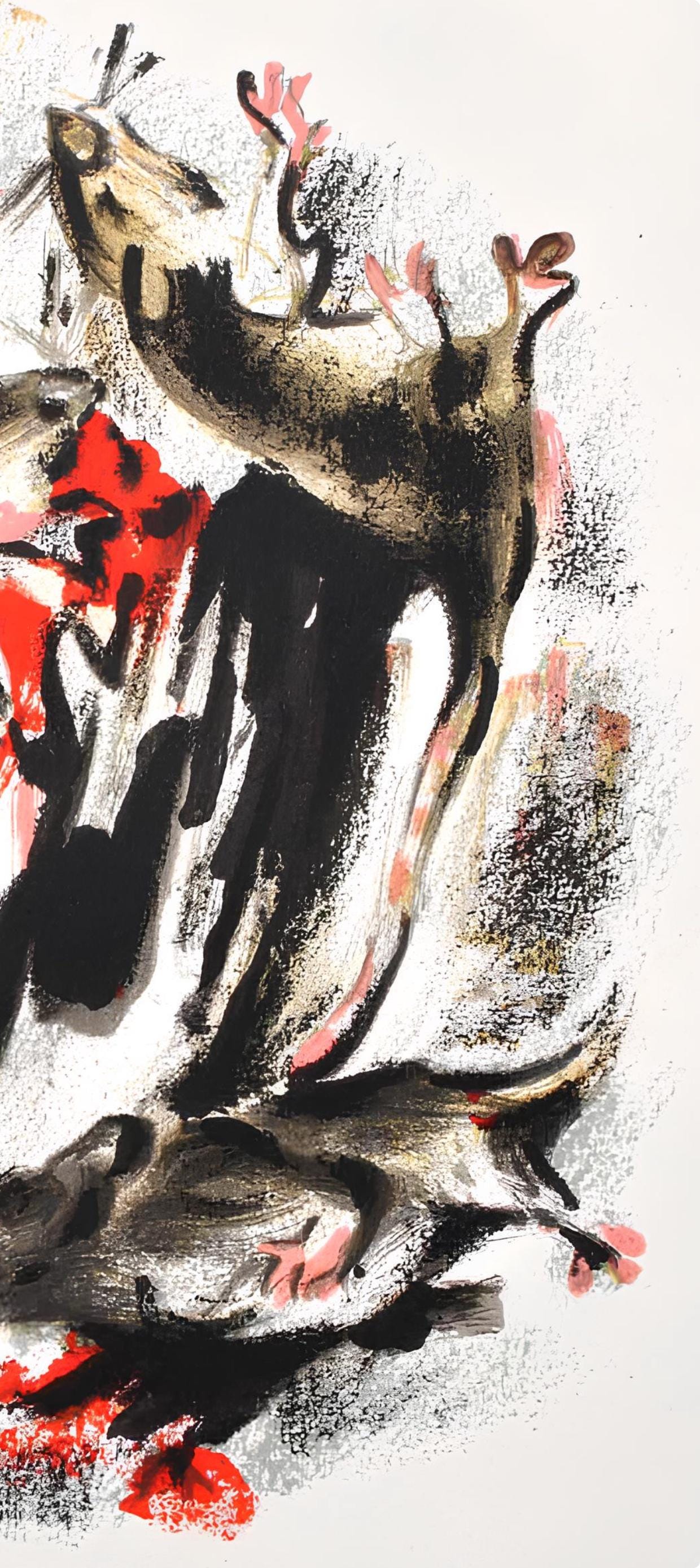 Alexandre Garbell, Composition, Œuvres complètes d'Albert Camus, Limited Edition Lithograph
