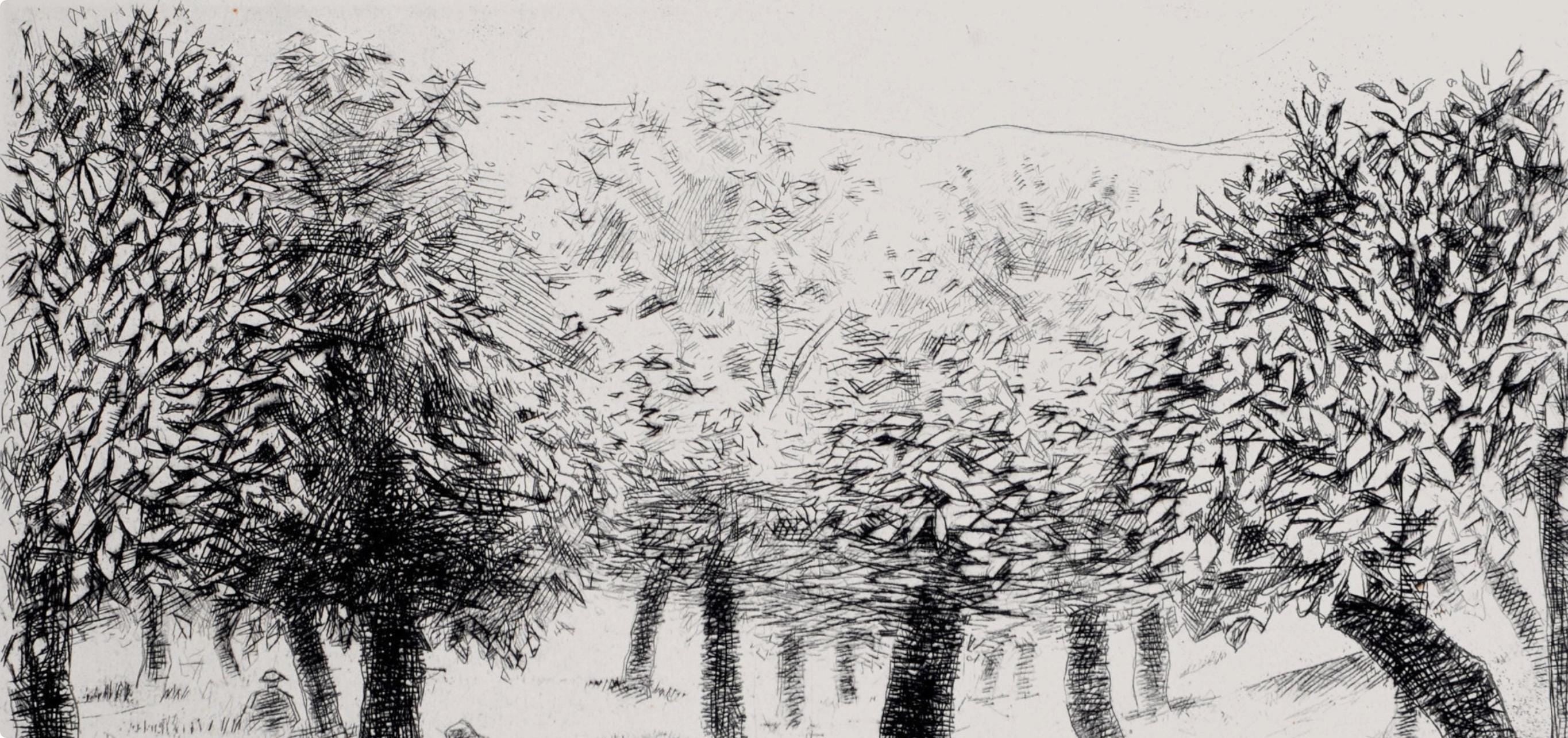 Robert Lotiron, Composition, Alternance, Limited Edition Etching