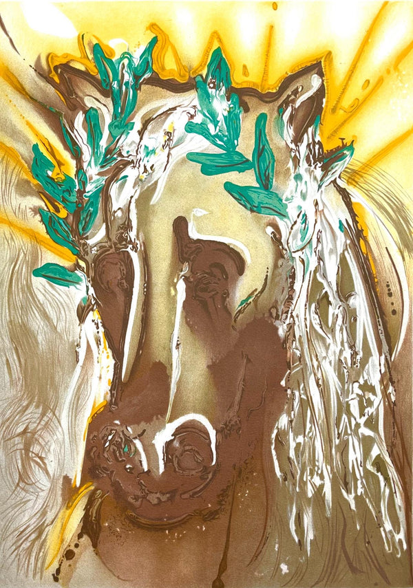 Salvador Dalí, Le Cheval du Printemps, Les Chevaux de Dalí, Limited Edition Lithograph