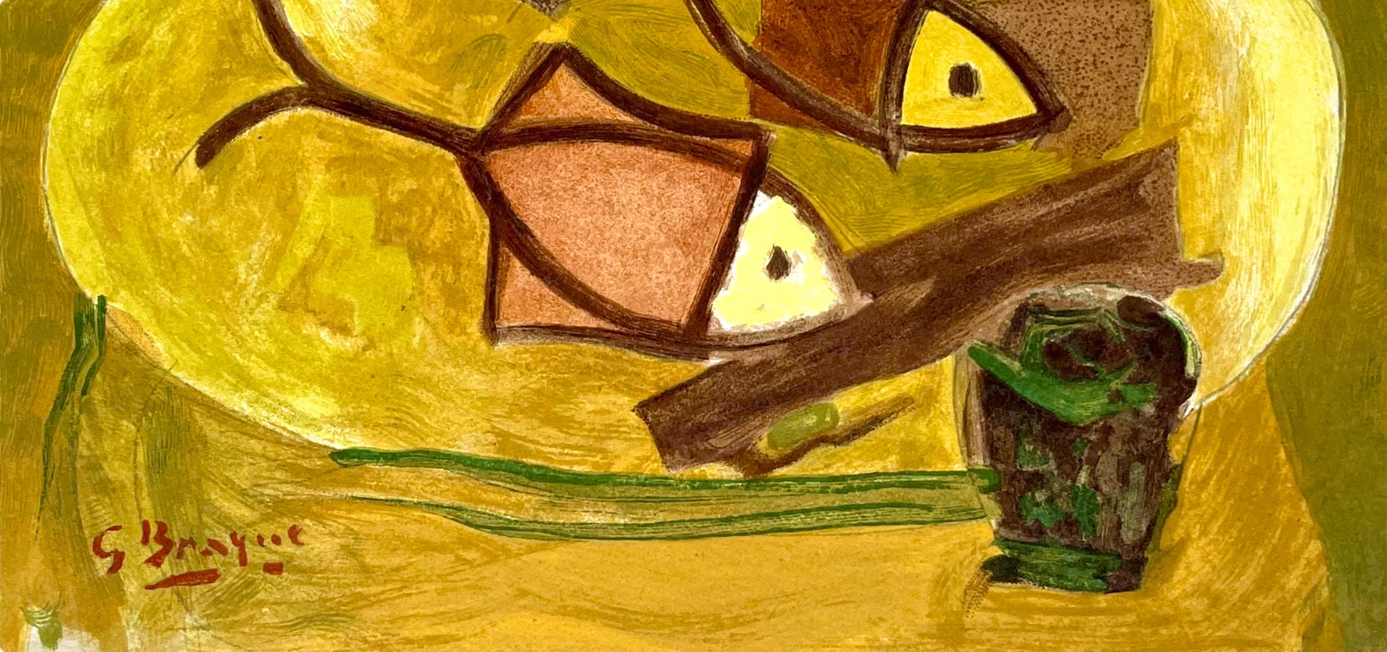 Georges Braque, Les poissons rouges, Une Aventure Méthodique