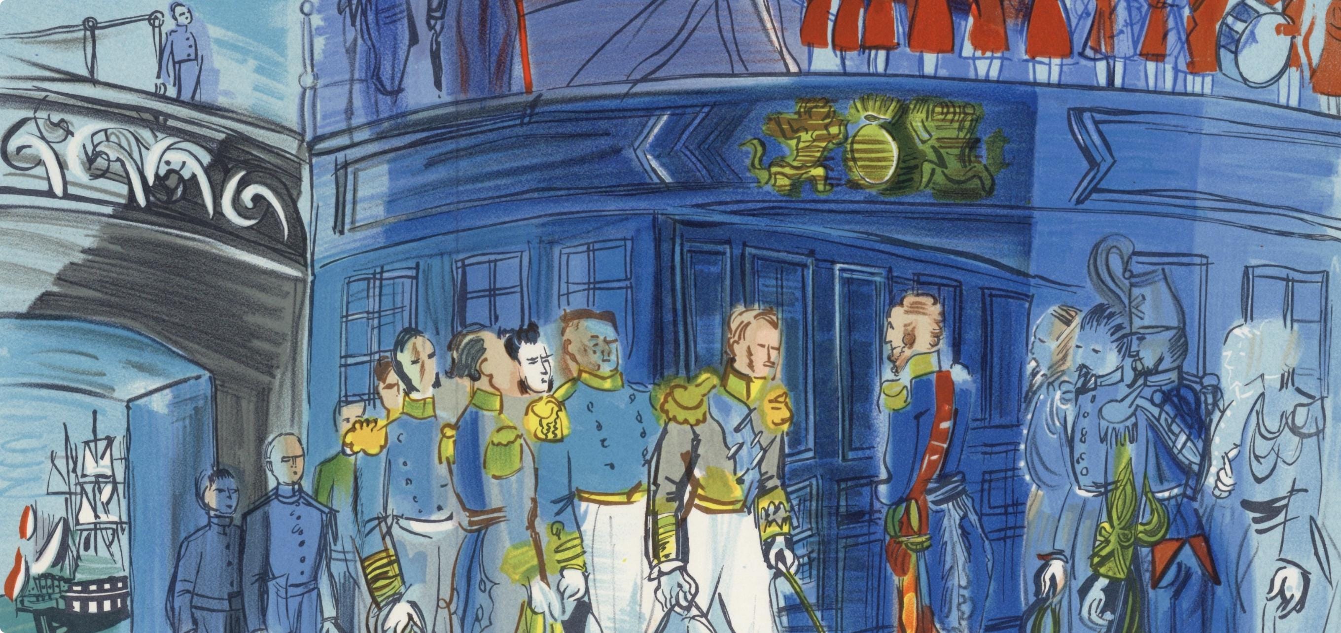 Raoul Dufy, Le Prince de Joinville, Lettre à mon peintre Raoul Dufy, Limited Edition Lithograph