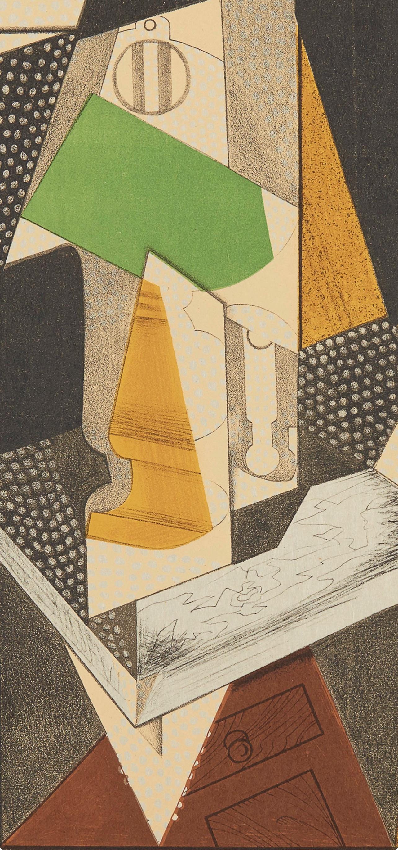 Juan Gris, La Lampe (Kahnweiler 1969), Au Soleil du Plafond, Limited Edition Lithograph