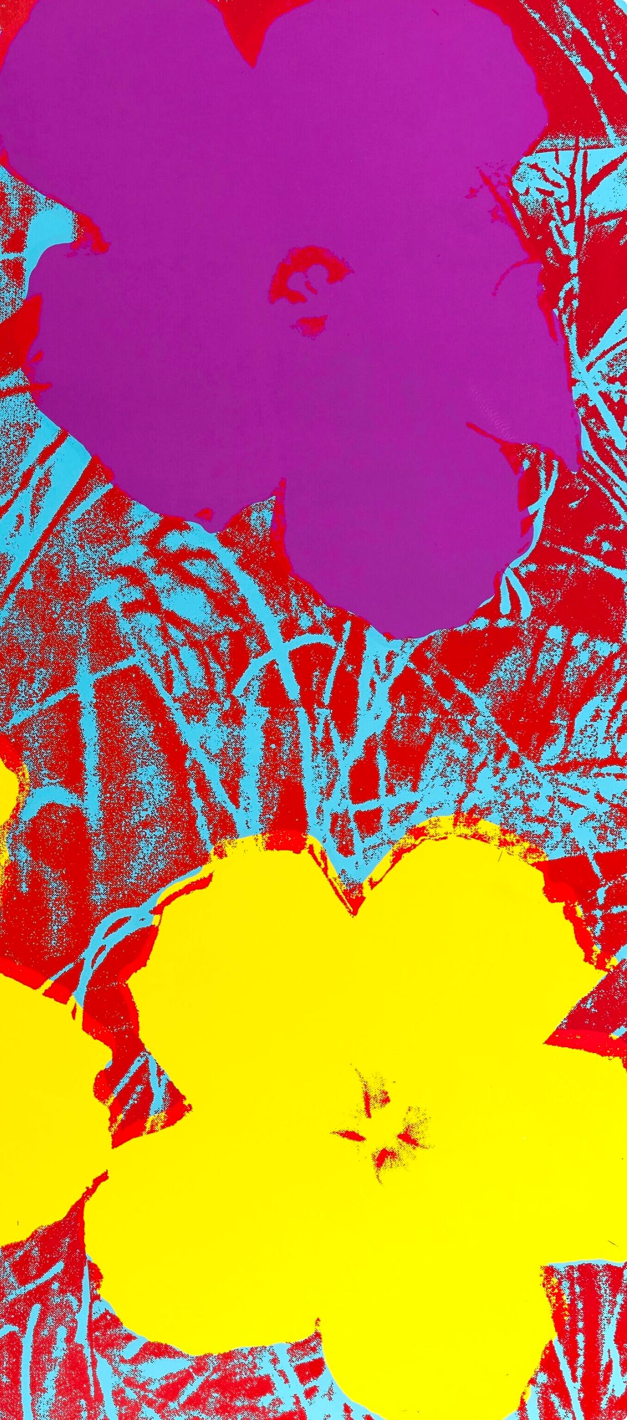 Andy Warhol, Flowers, nº71, Official Edition, Sunday B. Morning, Silkscreen