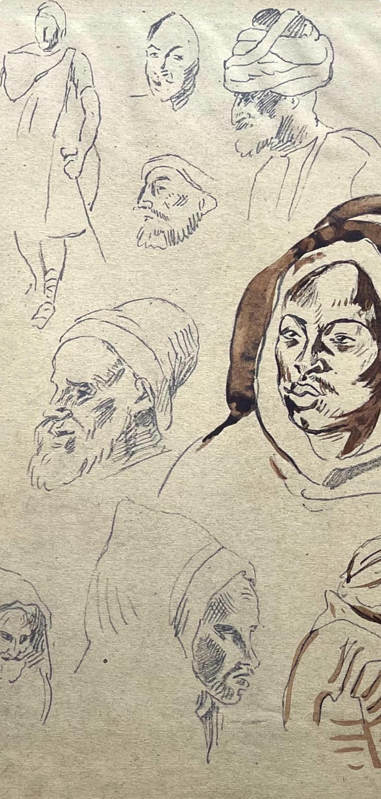 Eugène Delacroix, Composition, Trente et un Dessins et Aquarelles du Maroc, Limited Edition Lithograph