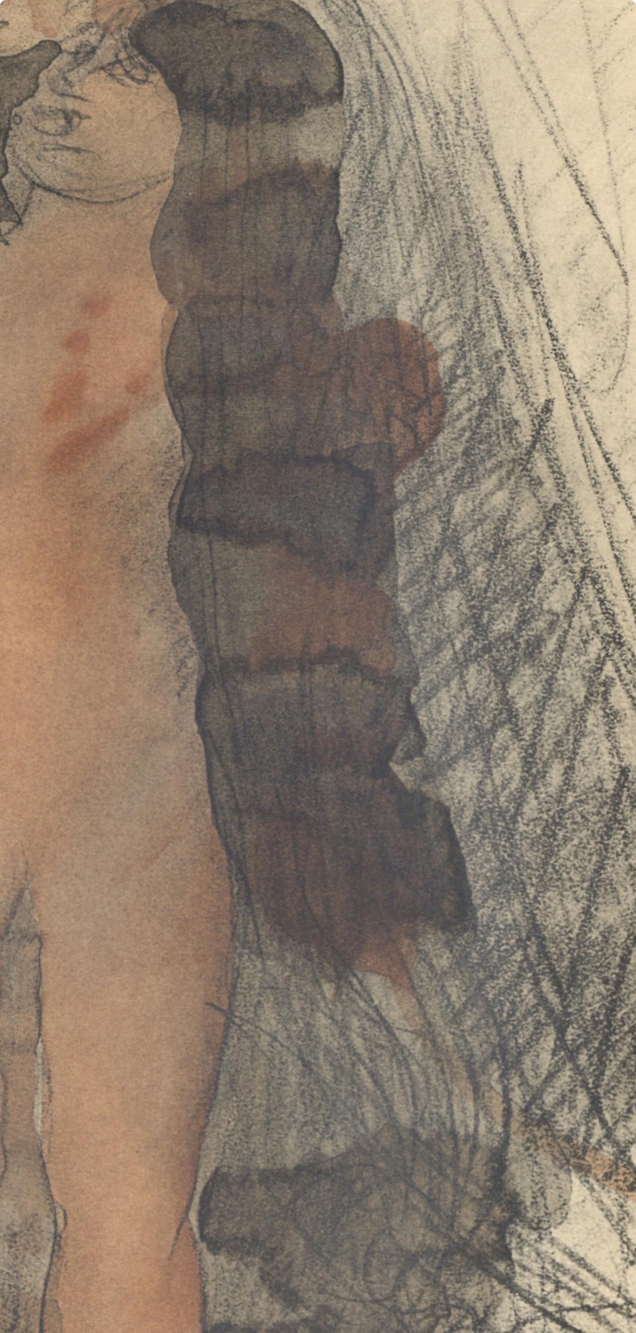 Auguste Rodin, Composition, La Varende, Rodin, Limited Edition Lithograph