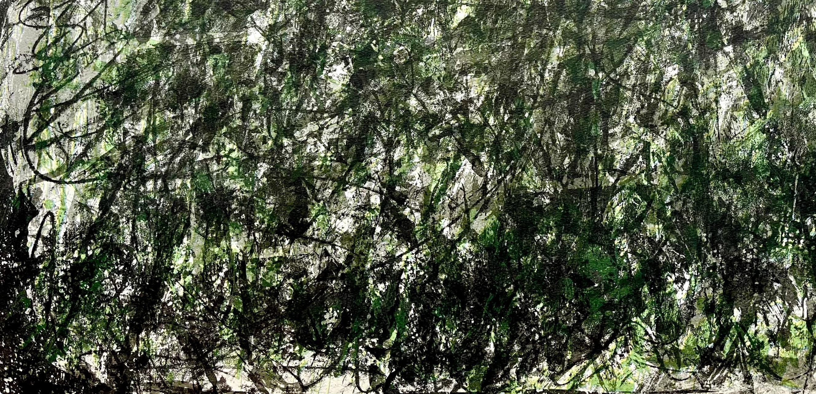 François Fiedler, Composition, Derrière le miroir, Limited Edition Lithograph