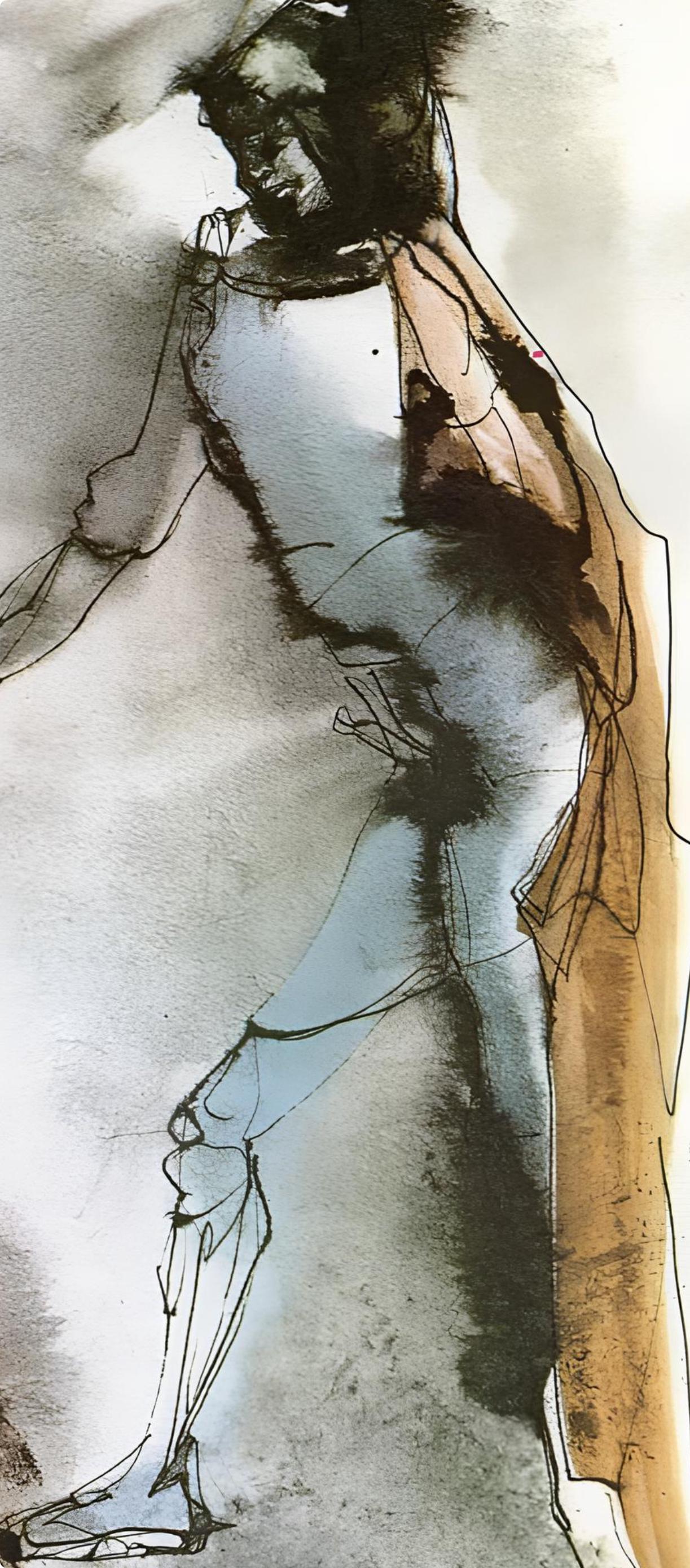 Léonor Fini, Composition, Histoire d'O, Limited Edition Lithograph