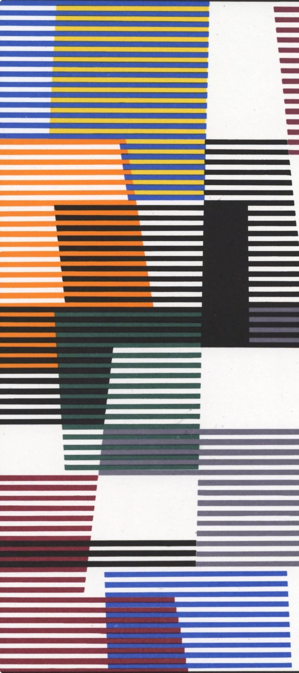 Yaacov Agam, Composition, XXe siècle, Limited Edition Lithograph