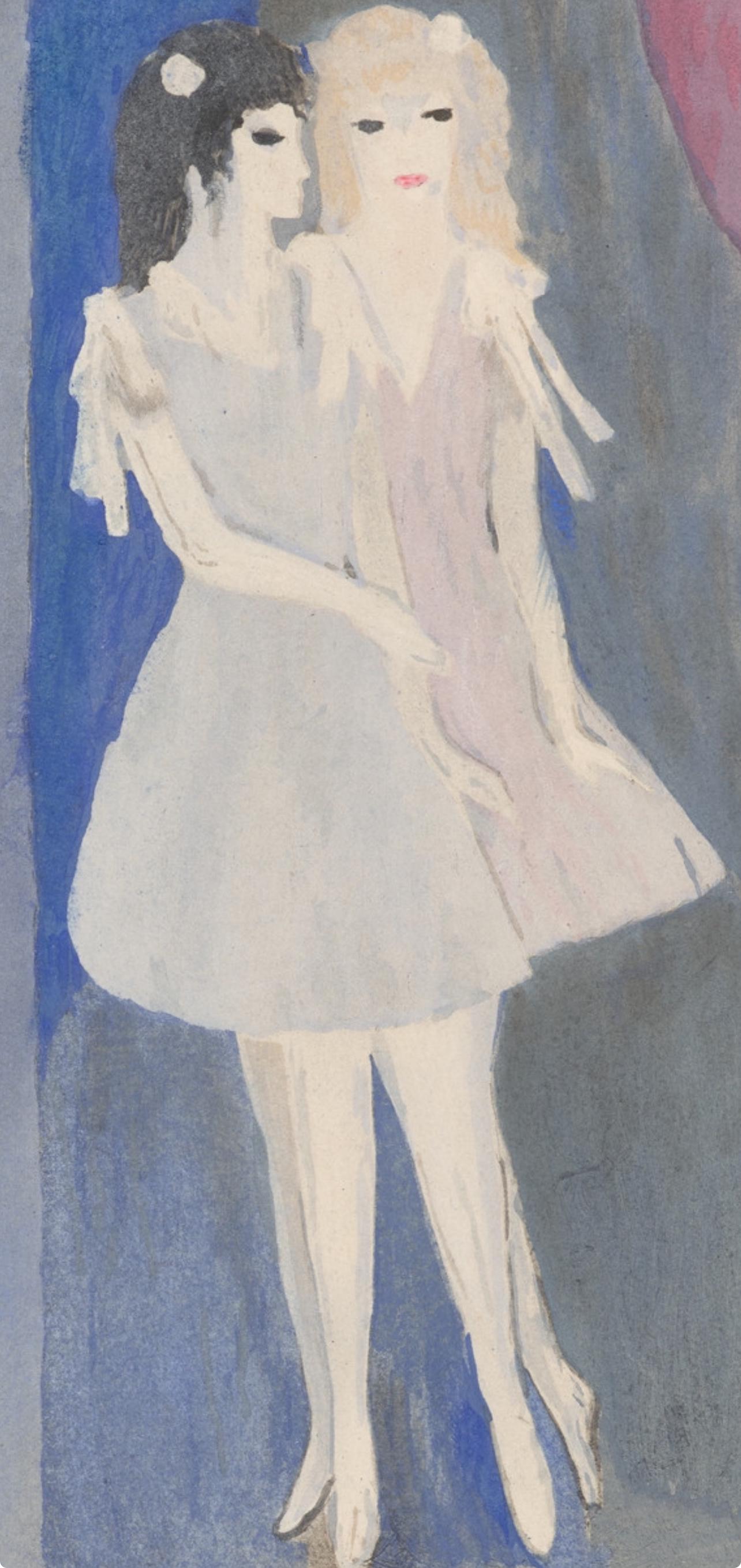 Marie Laurencin, Composition, Les Biches, Limited Edition Lithograph