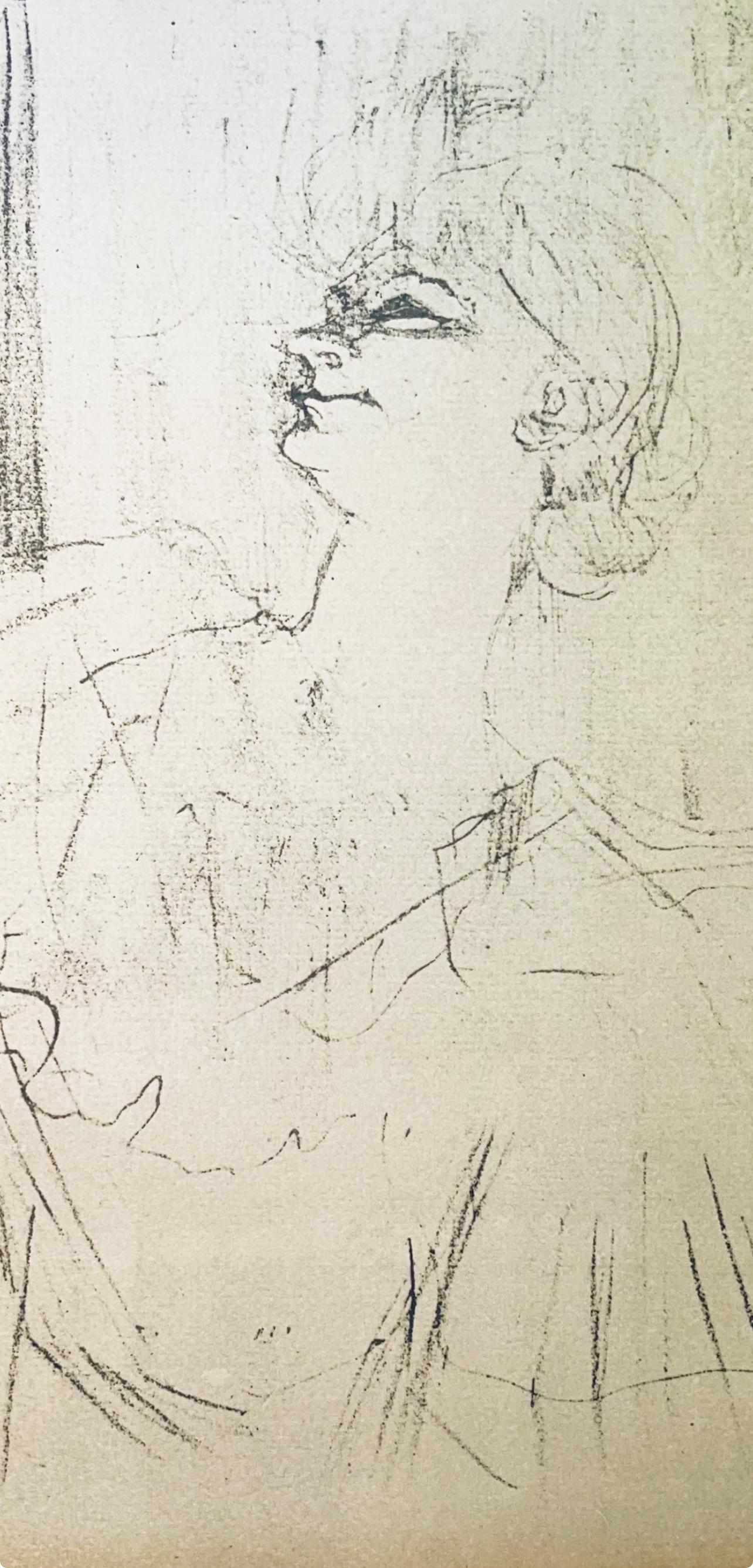 Henri de Toulouse-Lautrec, Composition, Images de Lautrec, 21 Planches en Couleurs, Collezione dell'Obelisco, Limited Edition Lithograph