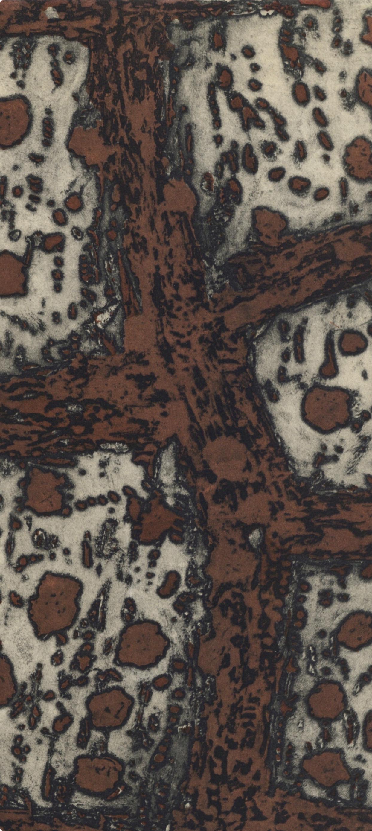 Zoran Mušic, Composition, XXe siècle, Limited Edition Lithograph