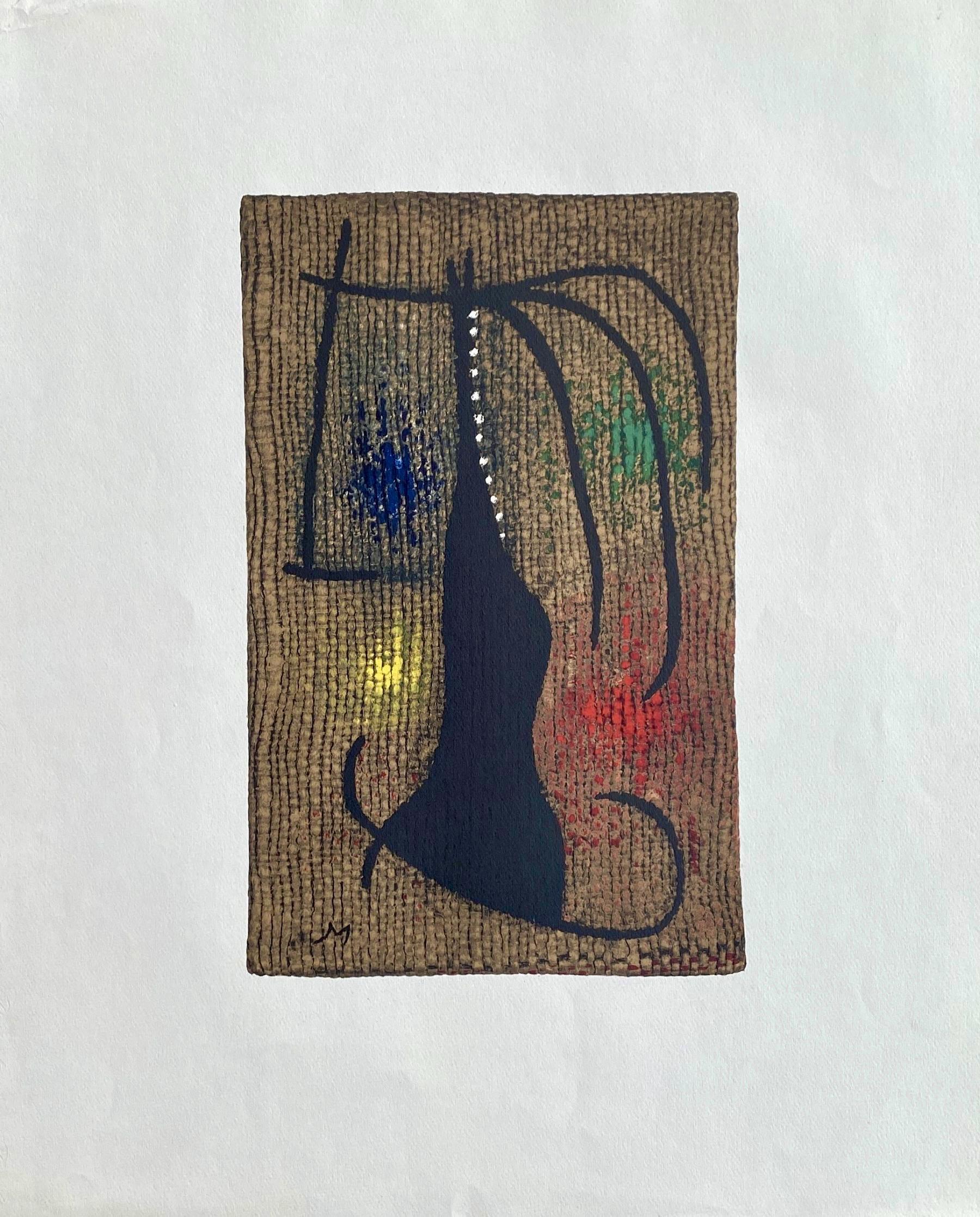 Joan Miró, Composition (Cramer 105), Femmes, Limited Edition Héliogravure