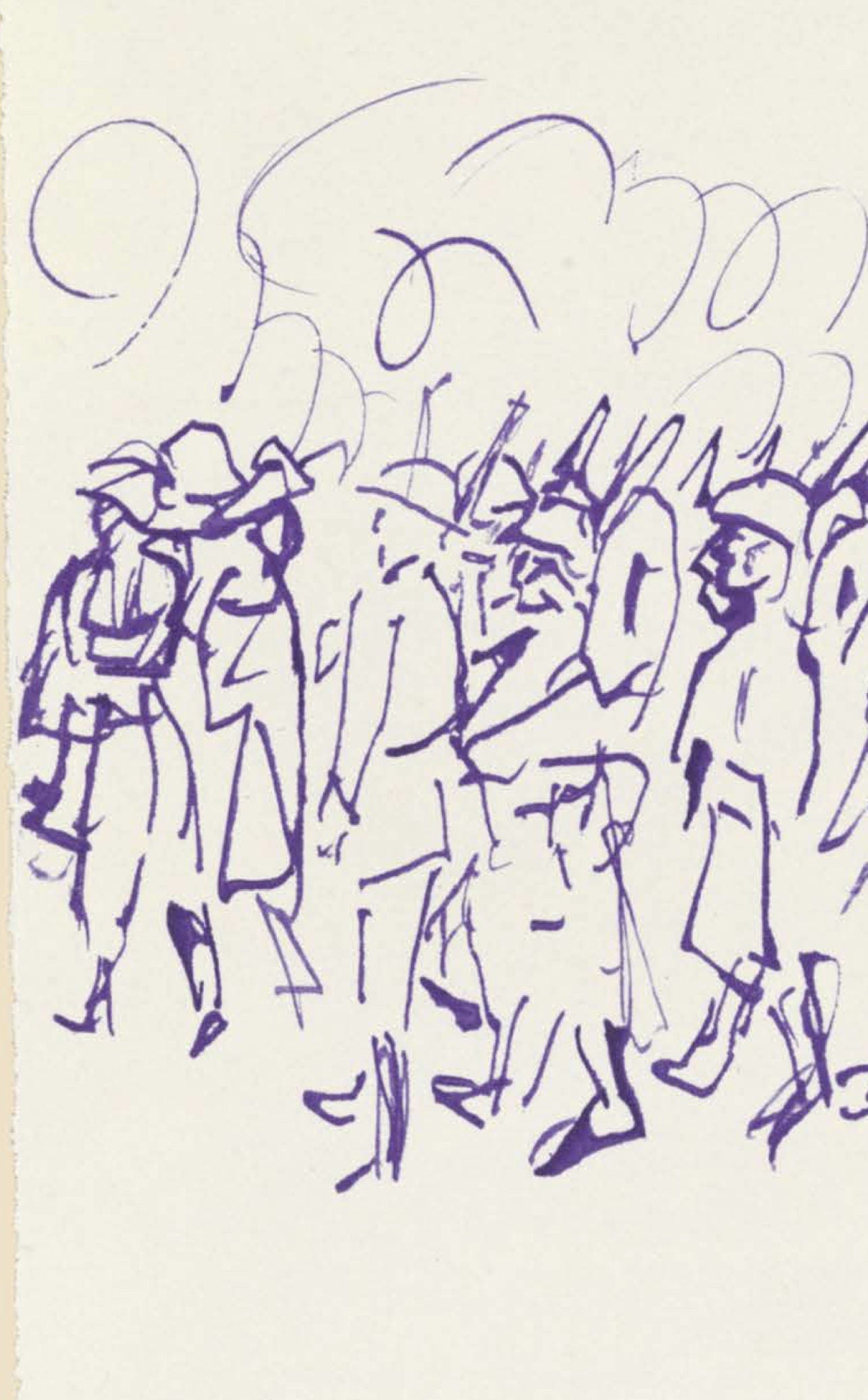 Pierre Bonnard, Composition (Terrasse 54), Pierre Bonnard Correspondences, Limited Edition Lithograph
