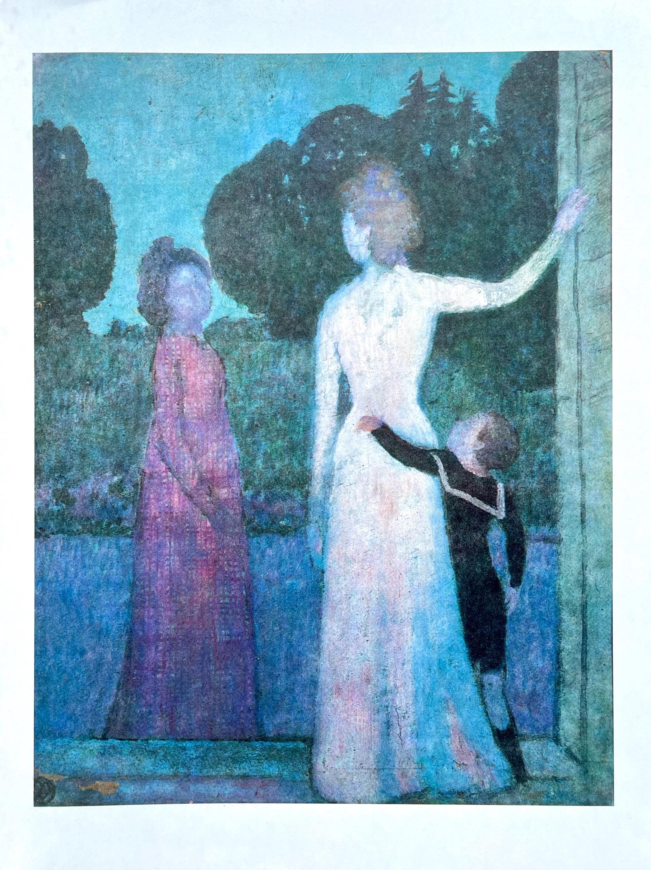 Maurice Denis, Composition, Derrière le miroir, Limited Edition Lithograph