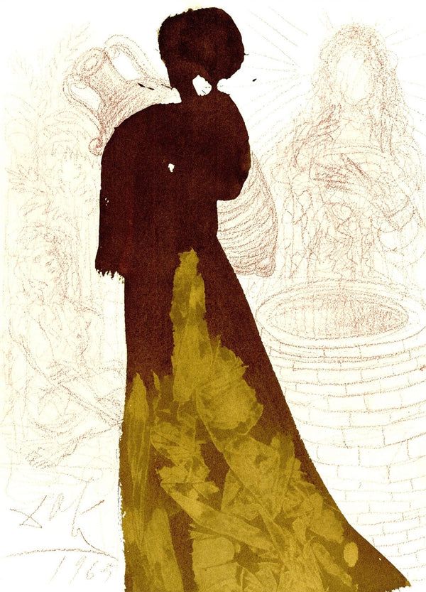 Salvador Dali, Composition (Michler/Löpsinger 1600; Field 69-3), Biblia Sacra, Limited Edition Lithograph