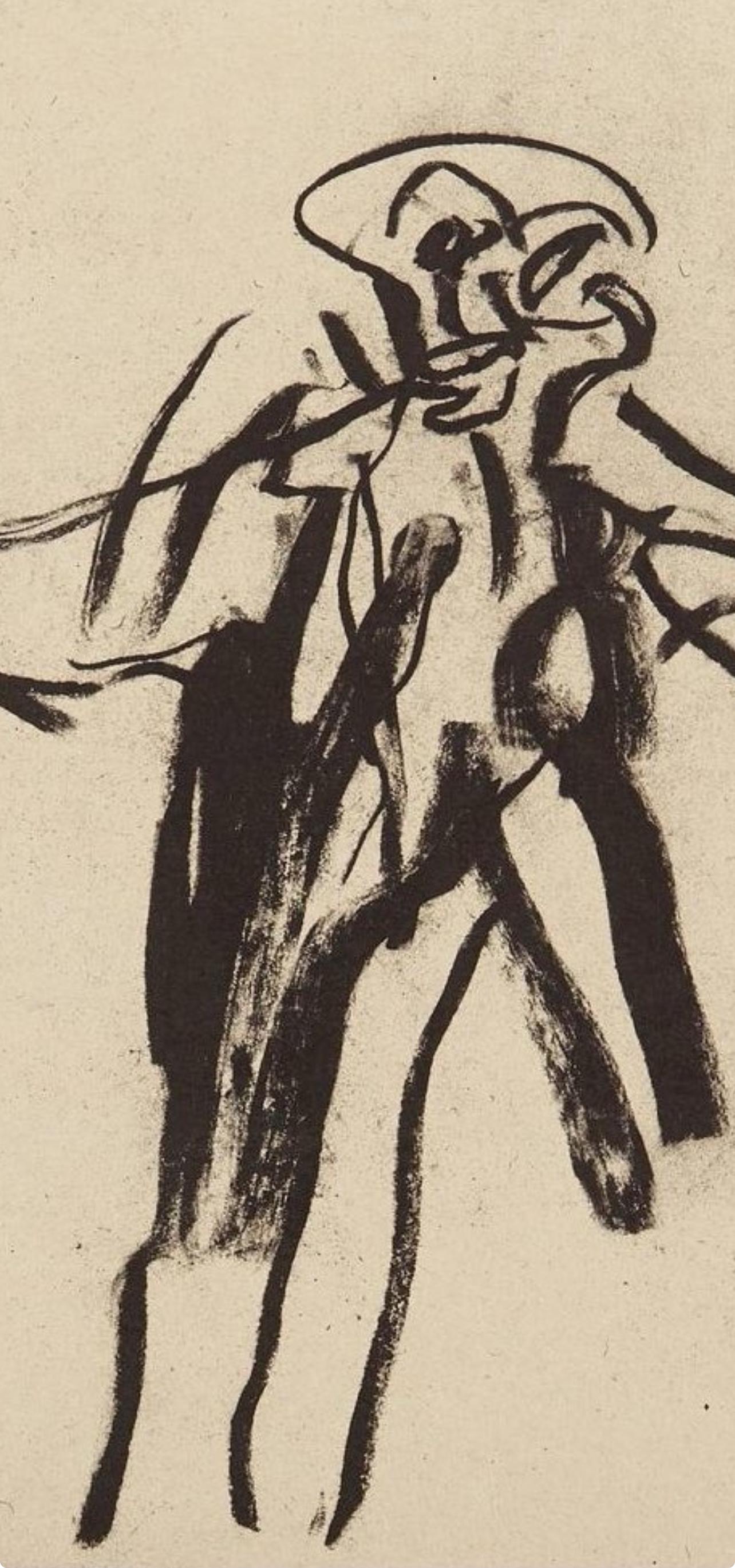 Willem de Kooning, Composition, Poems, Limited Edition Lithograph