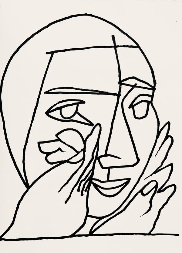 Françoise Gilot, Composition, Pouvoir tout dire, poèmes, illustrés par Françoise Gilot, Limited Edition Lithograph