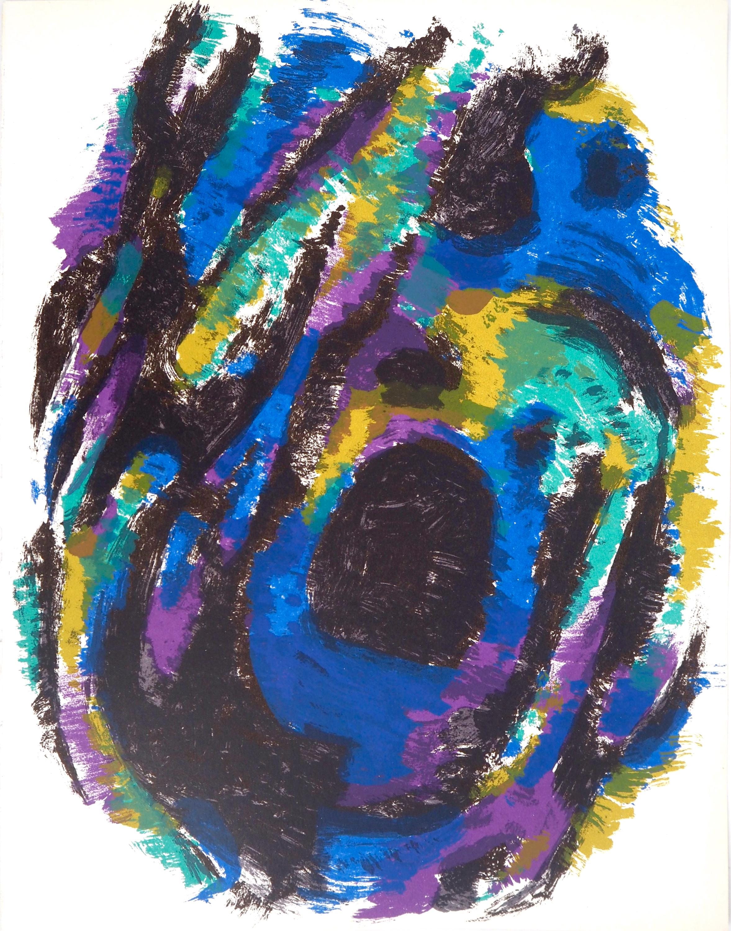 Alfred Manessier, Composition, XXe siècle, Limited Edition Lithograph