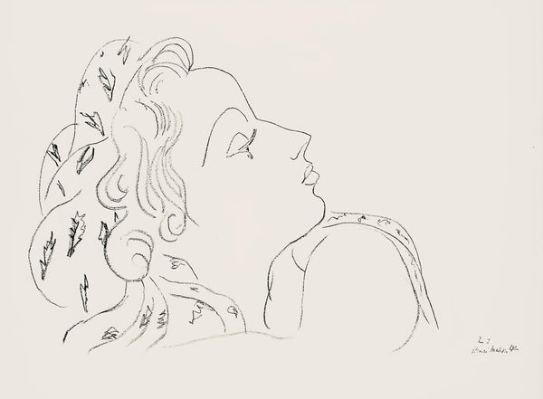 Henri Matisse, Série Z, var. 1 (Duthuit 9), Henri Matisse, Dessins, Thèmes et variations, Limited Edition Lithograph