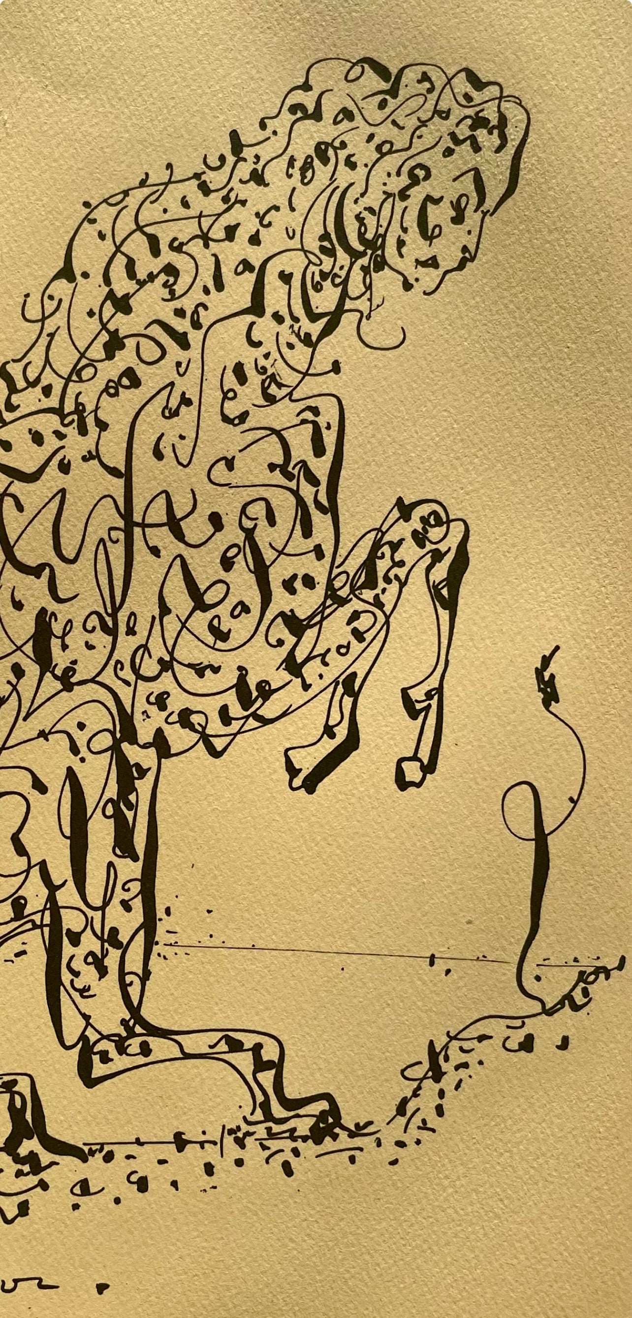 André Masson, La chimère au serpent, Masson Dessins, Limited Edition Lithograph